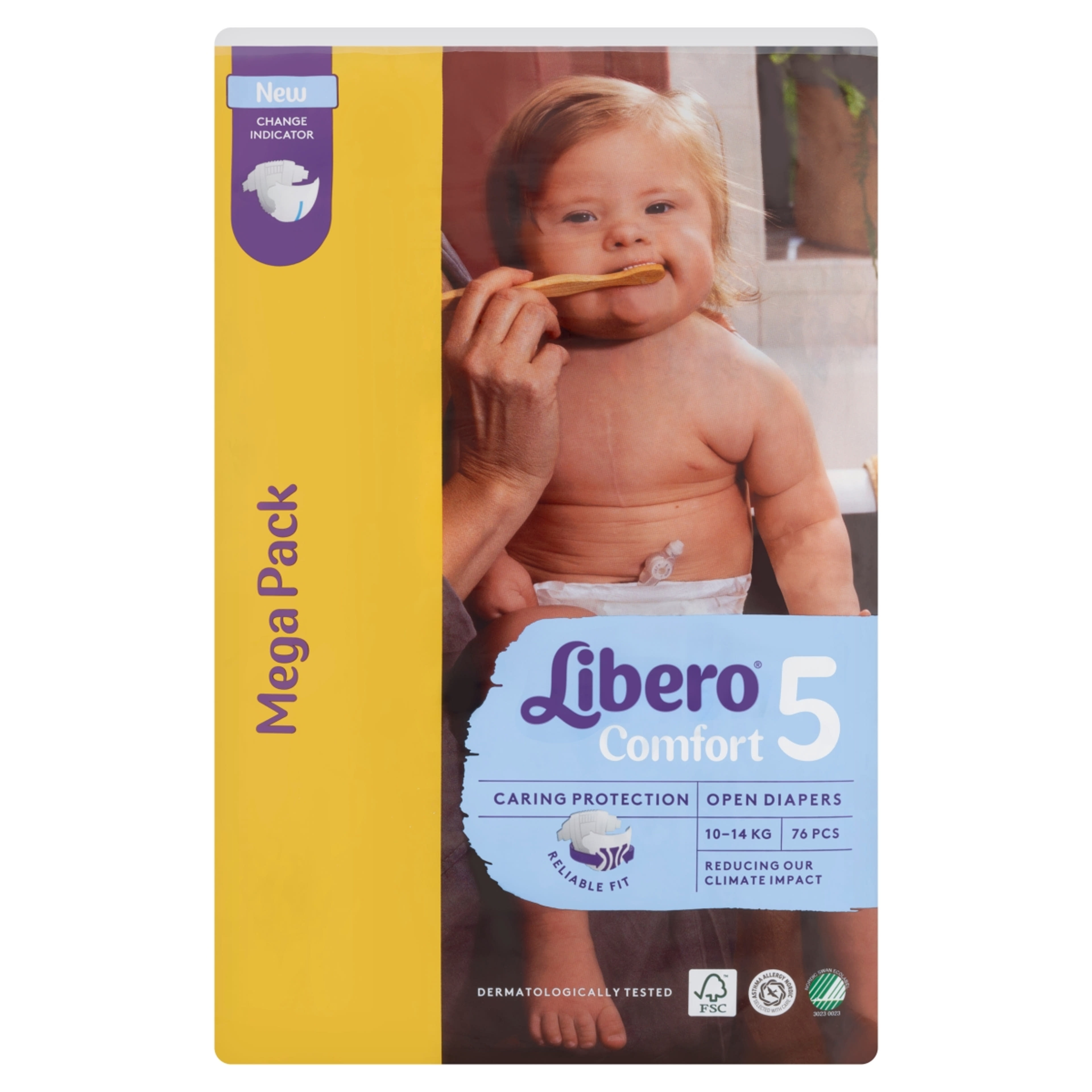 Libero Comfort pelenkanadrág 5-ös 10-14 kg - 76 db