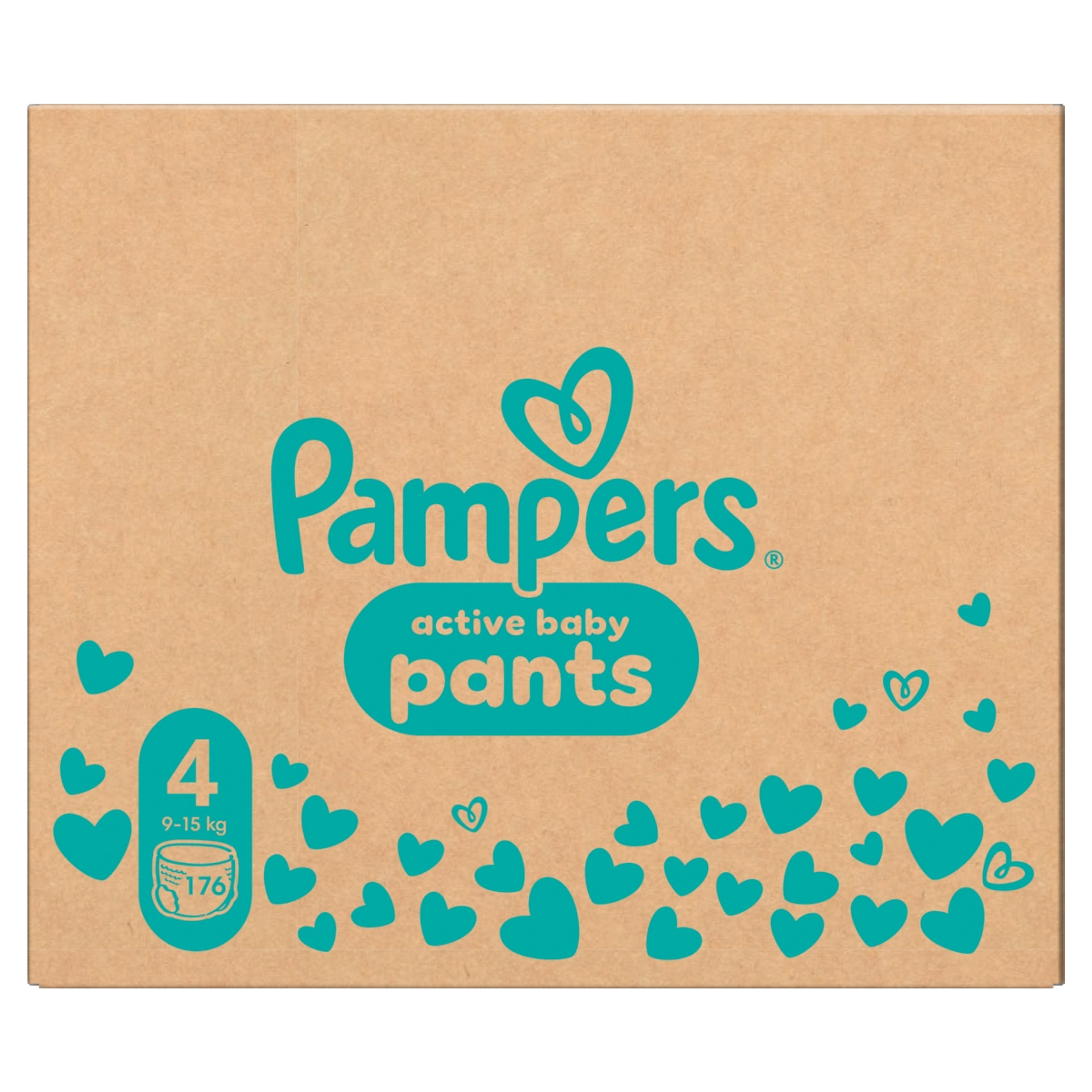 Pampers Pants bugyipelenka monthly pack 4-es 9-15 kg - 176 db