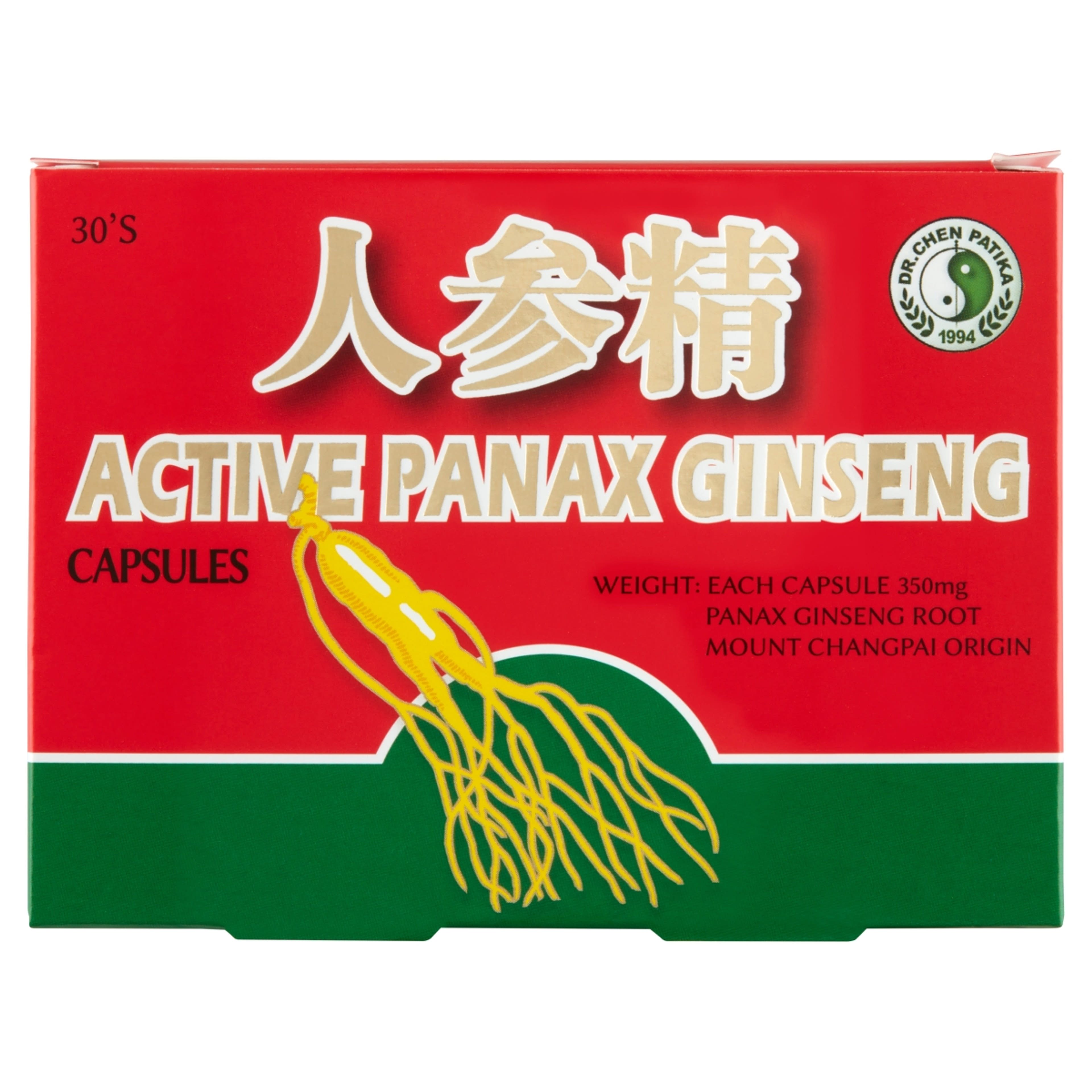 Dr.Chen Patika Aktív Panax Ginseng Kapszula - 30 db-1