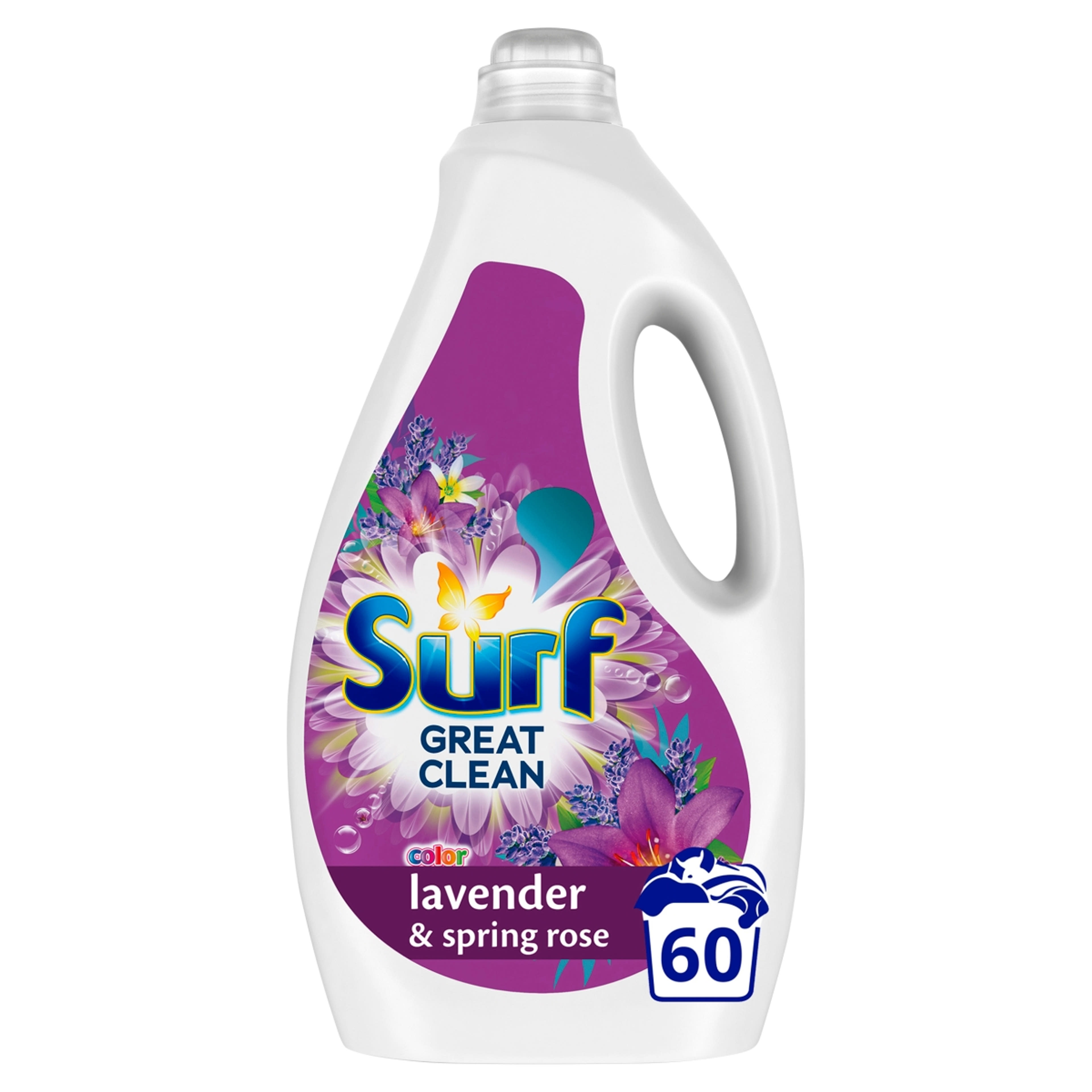 SURF Lavender and Spring Rose mosógél 60 mosás - 3000 ml-2
