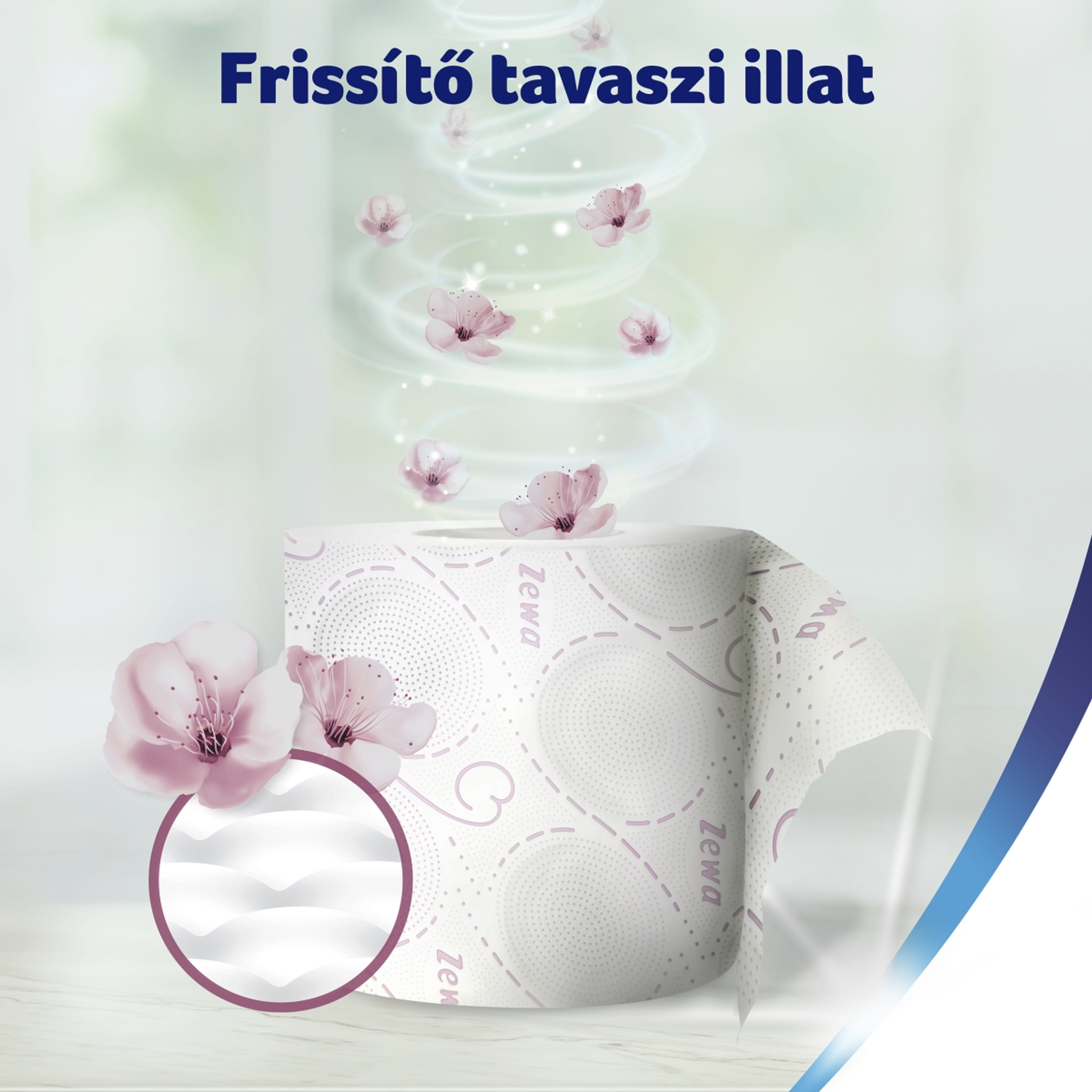 Zewa Deluxe Blossom Moments toalettpapír 3 rétegű - 16 db-5