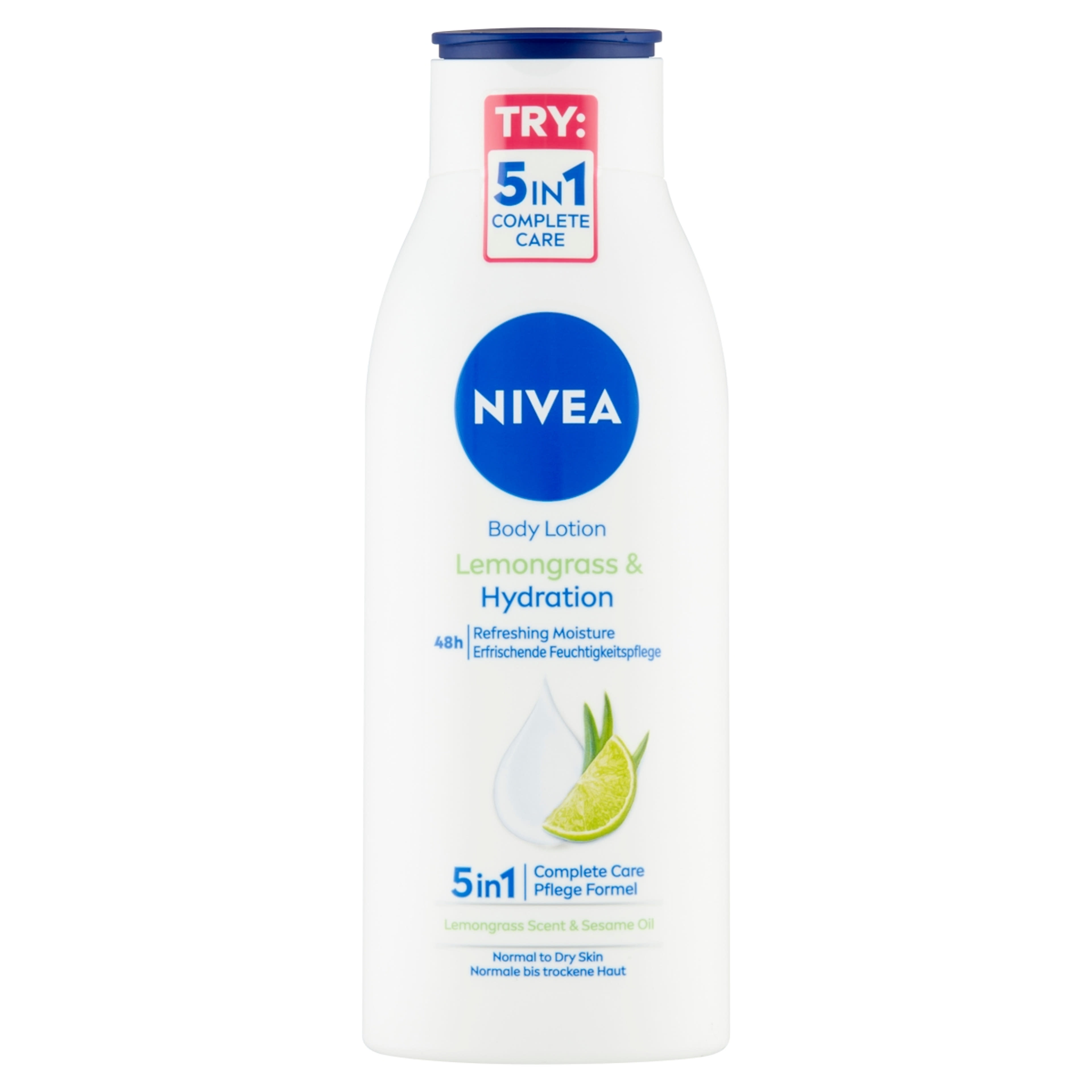 Nivea Lemongrass & Hydration testápoló tej - 400 ml-2