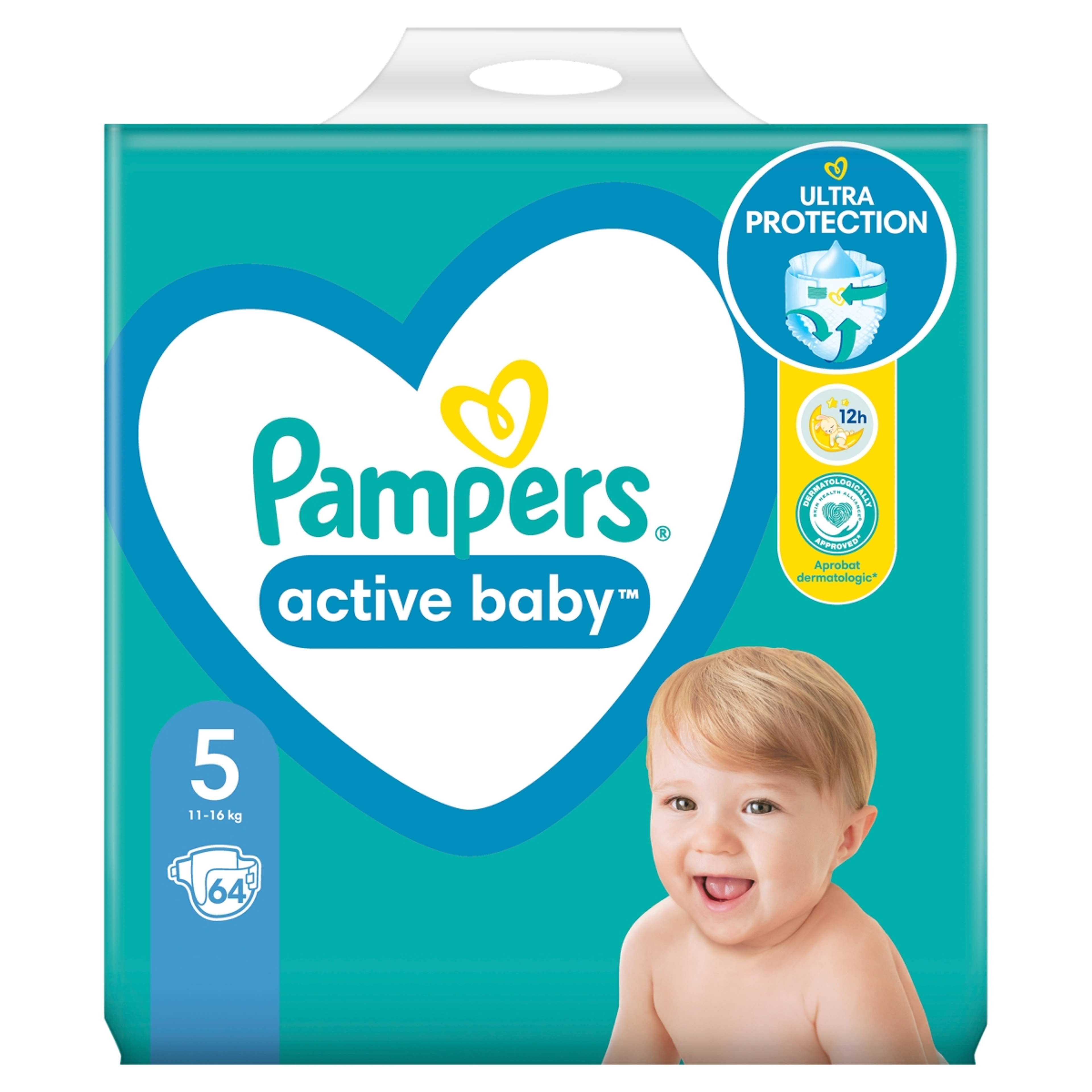 Pampers Active Baby Giant Pack Pelenka 5 - 64 db
