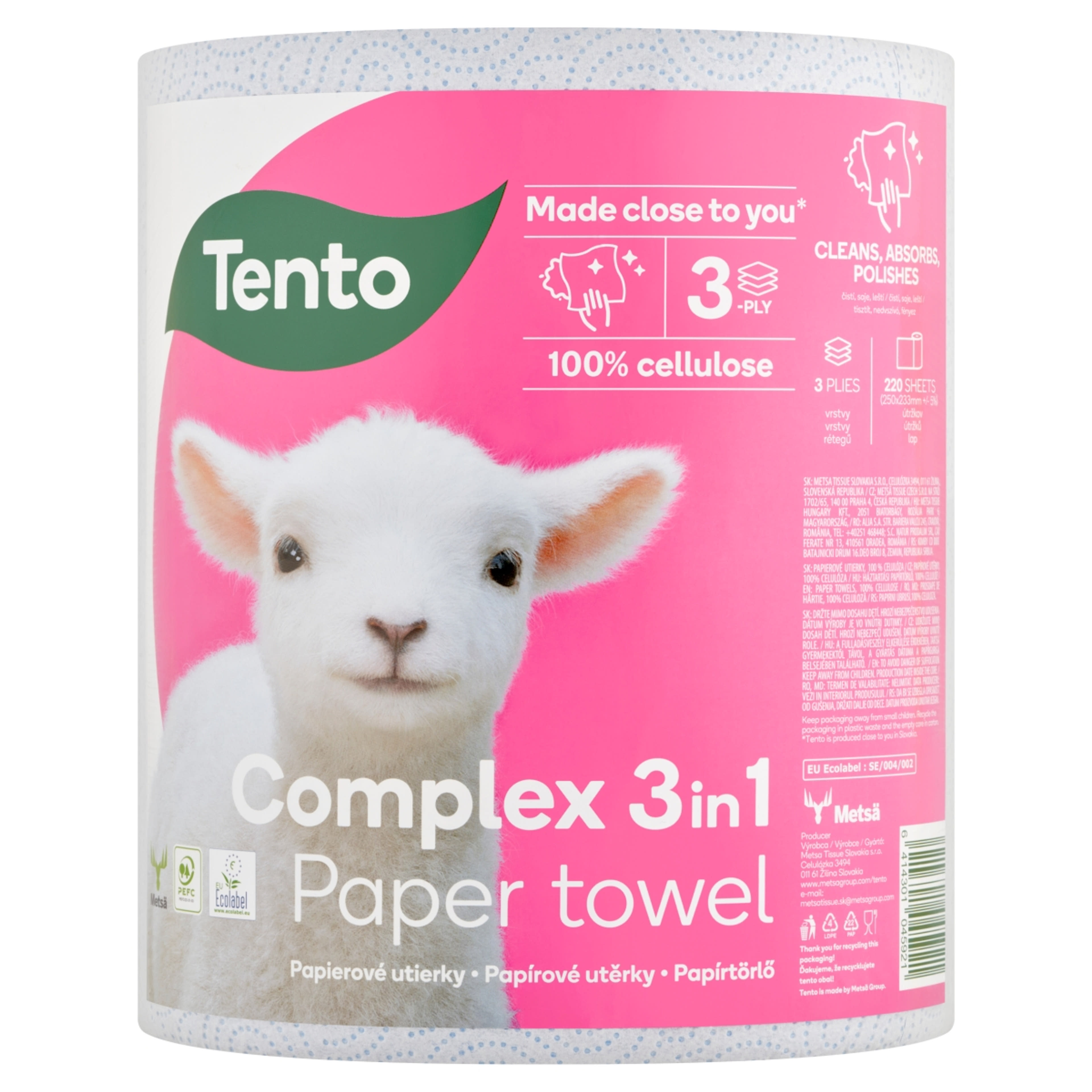 Tento Complex háztartási papírtörlő - 1 db