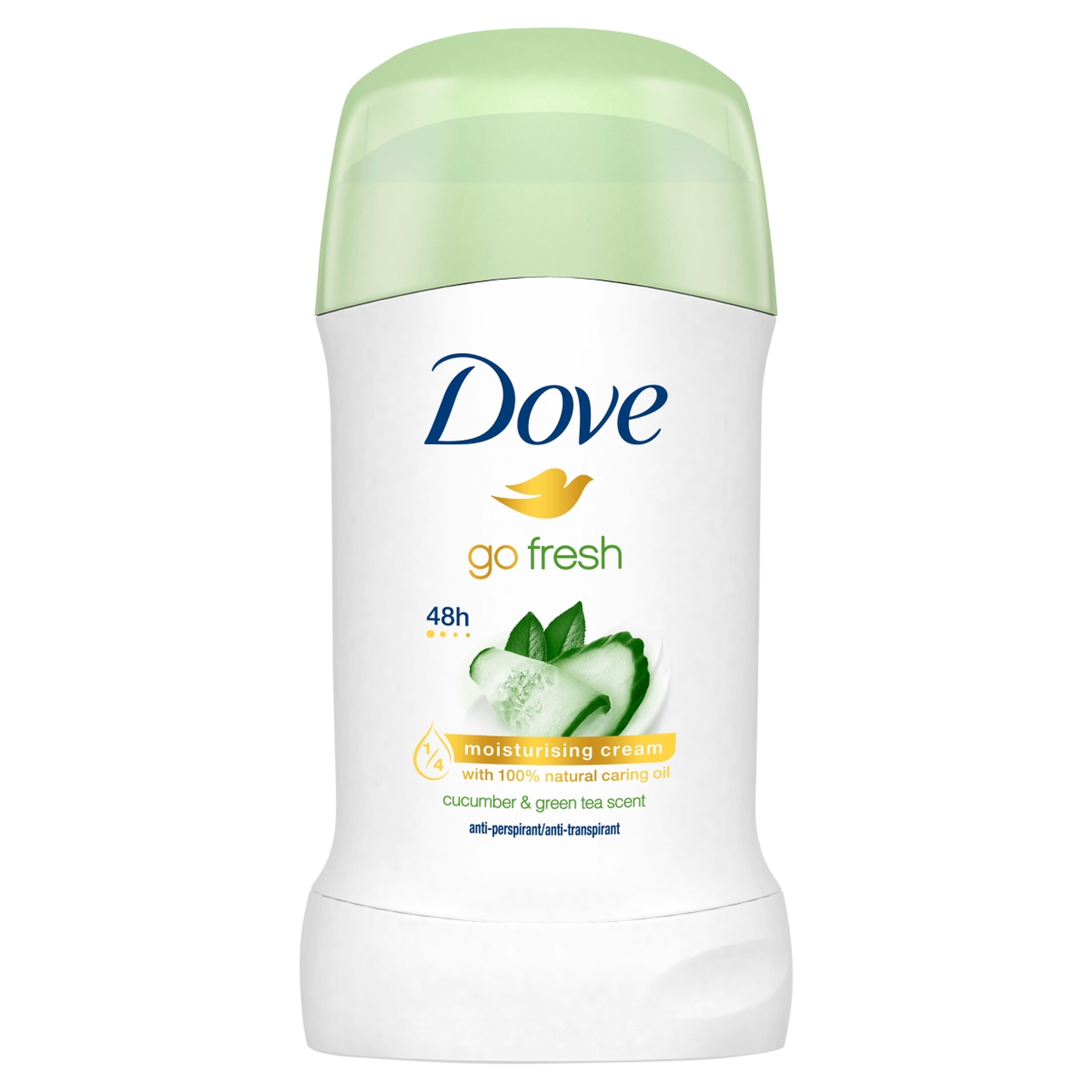 Dove Go Fresh uborka és zöld tea stift - 40 ml