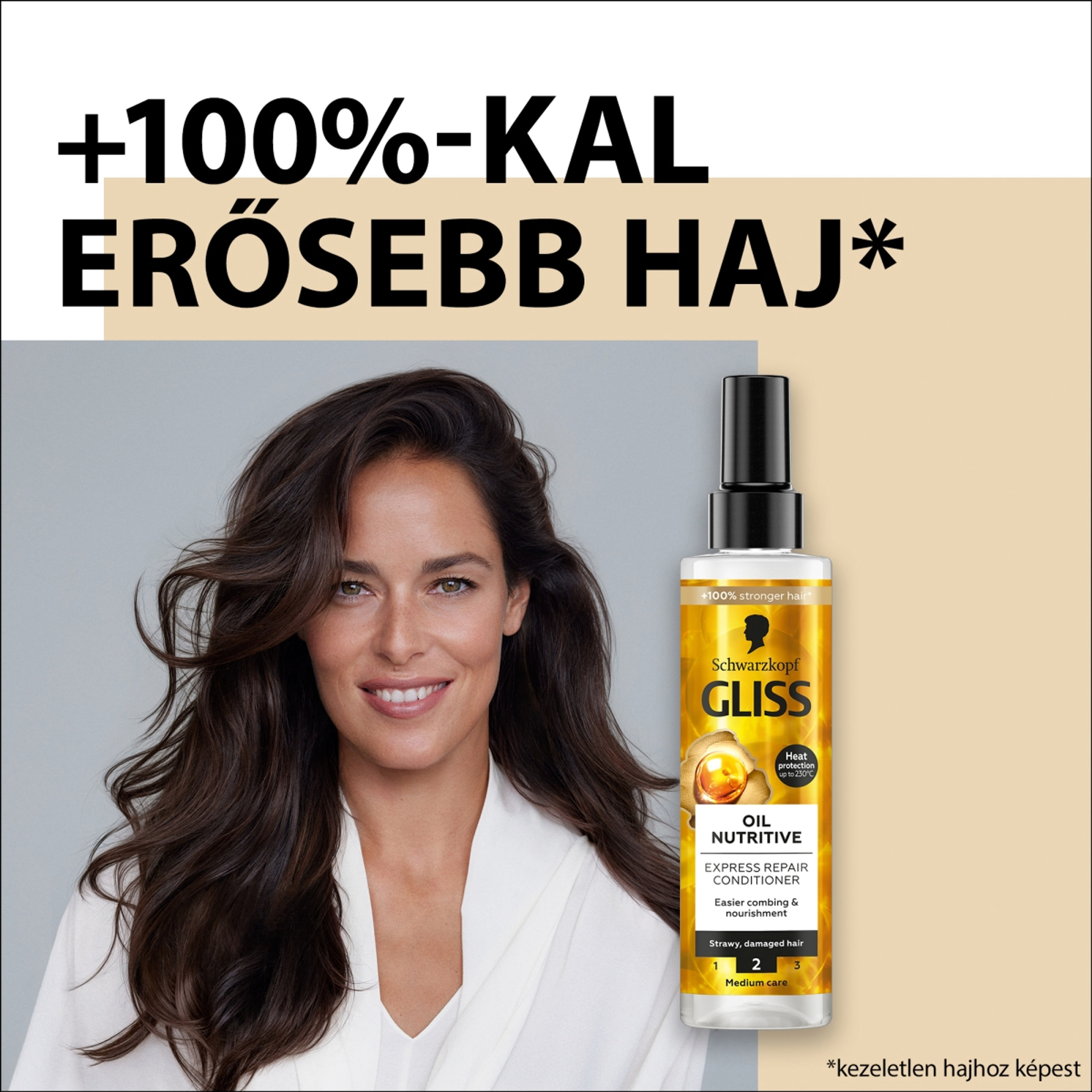 Gliss Express Repair Tápláló olaj hajregeneráló balzsam - 200 ml-2