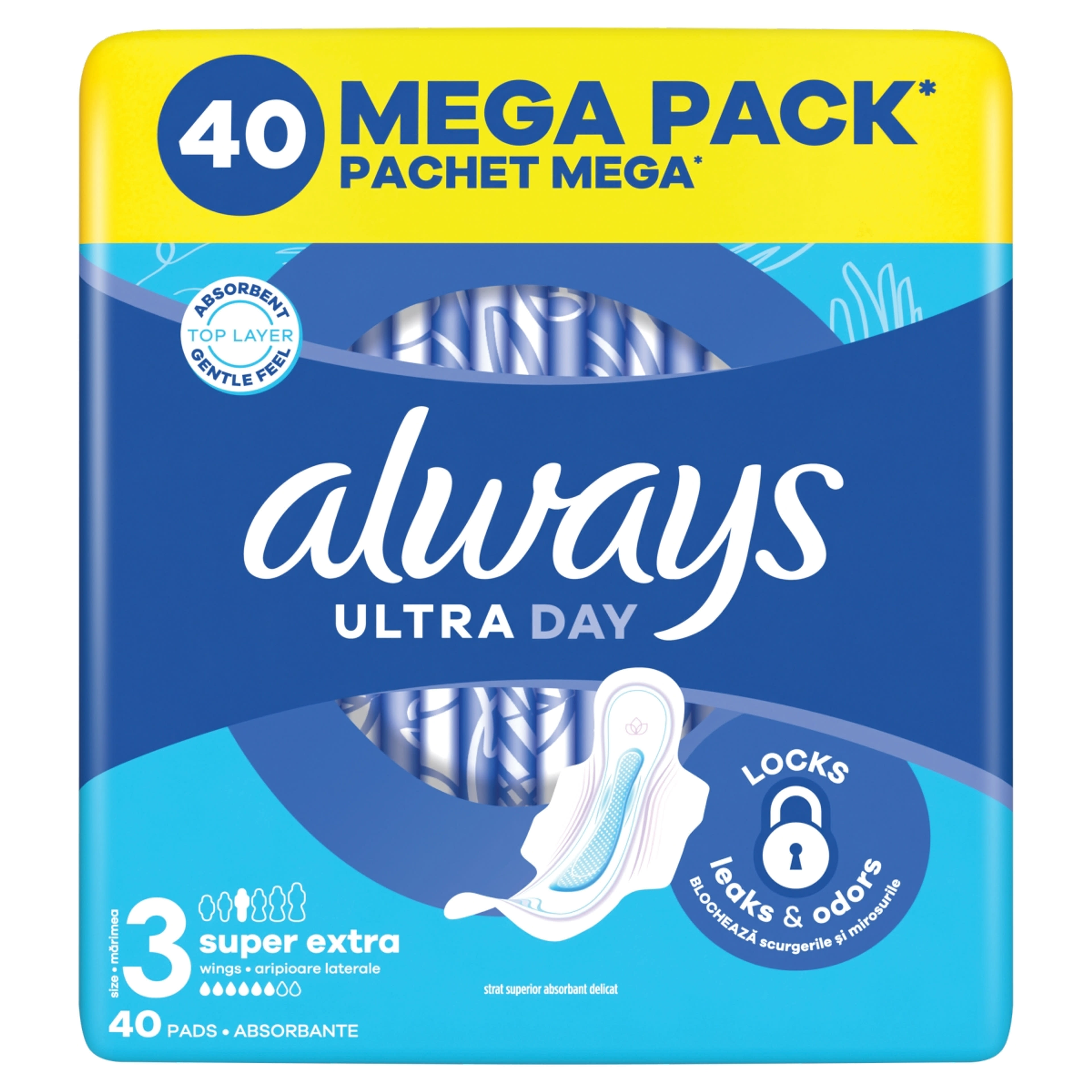 Always Ultra Day&Night egészségügyi betét - 40 db