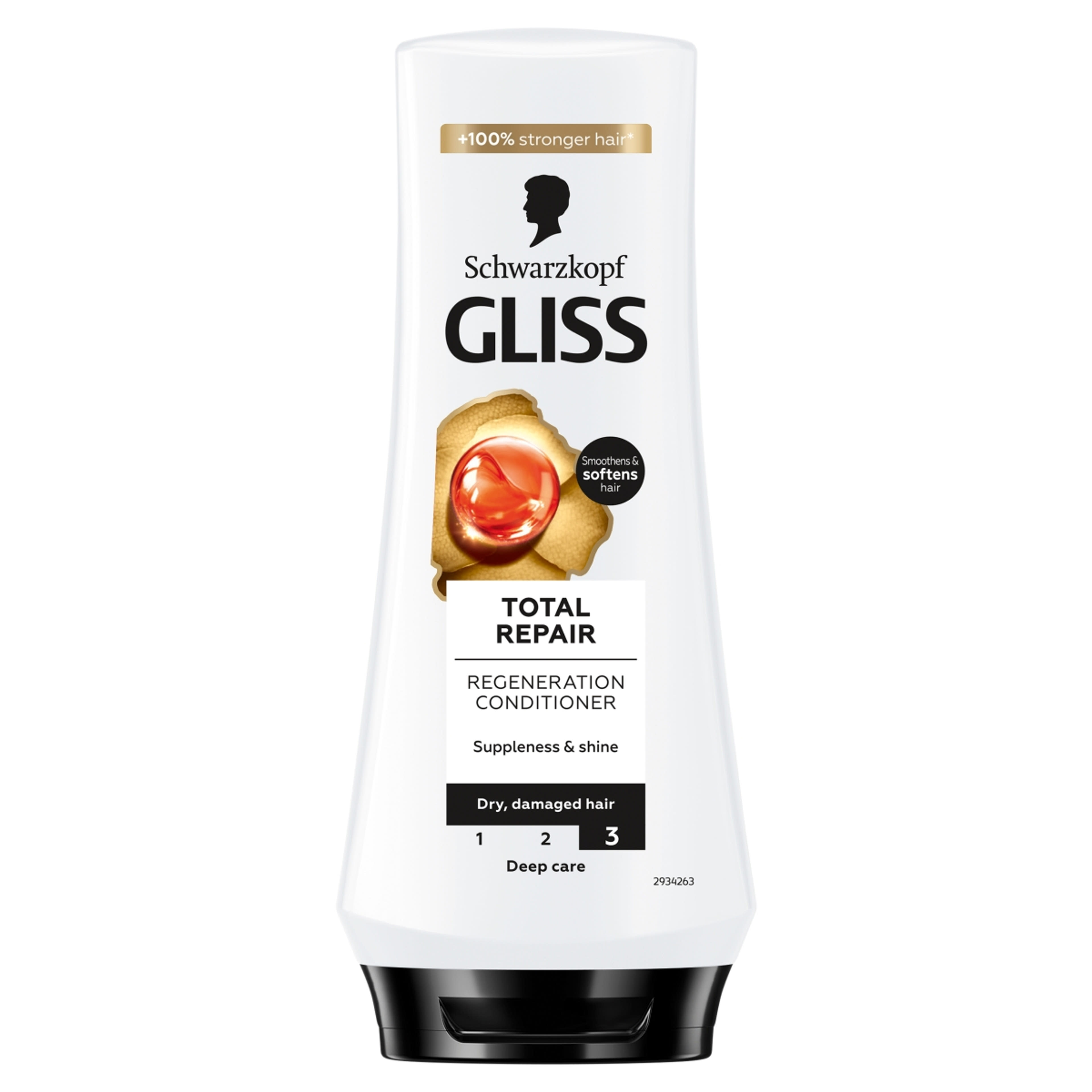 Gliss Teljeskörű regeneráló hajregeneráló balzsam - 200 ml