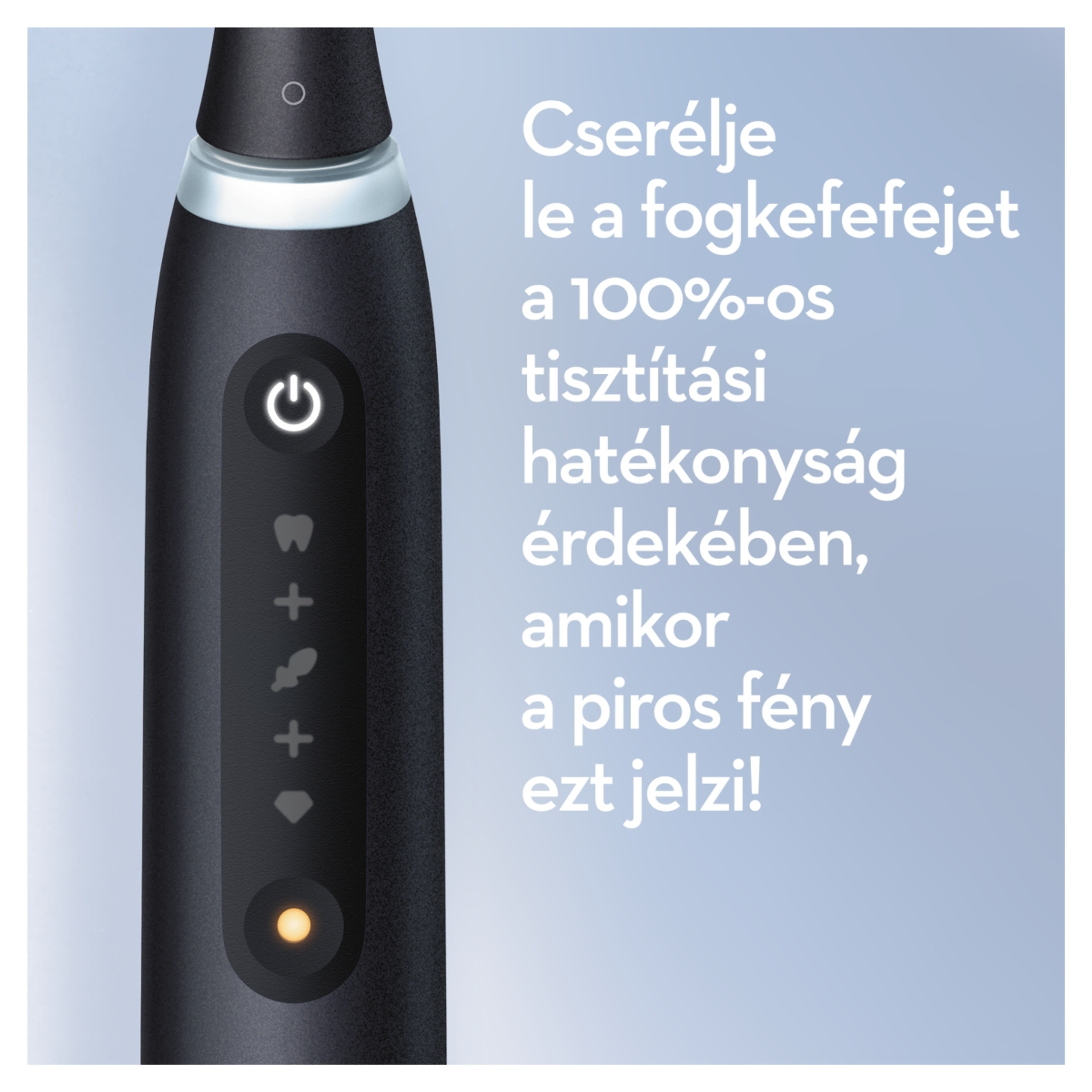 Oral-B iO 5 elektromos fogkefe, fekete - 1 db-3