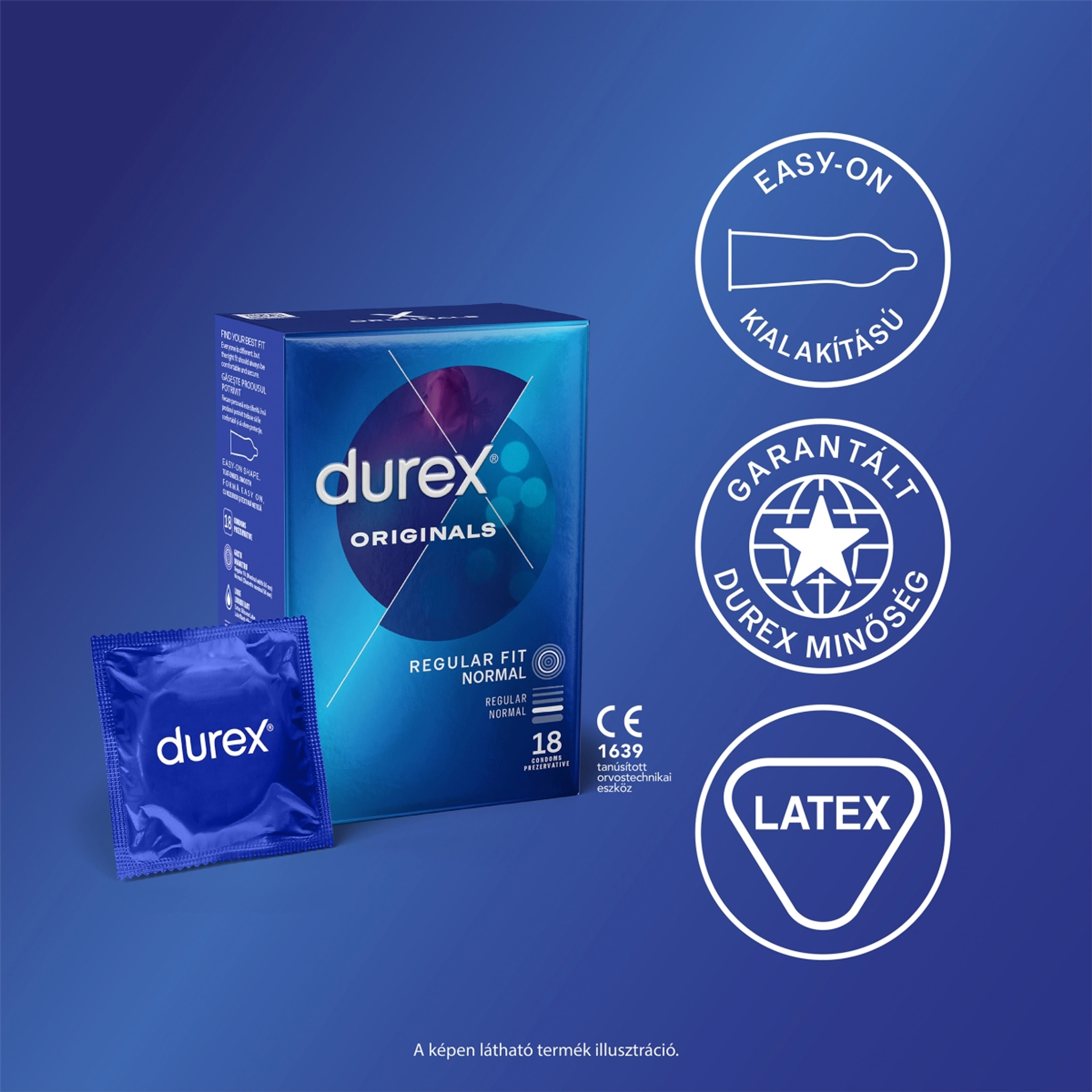 Durex Originals óvszer – 18 db-3