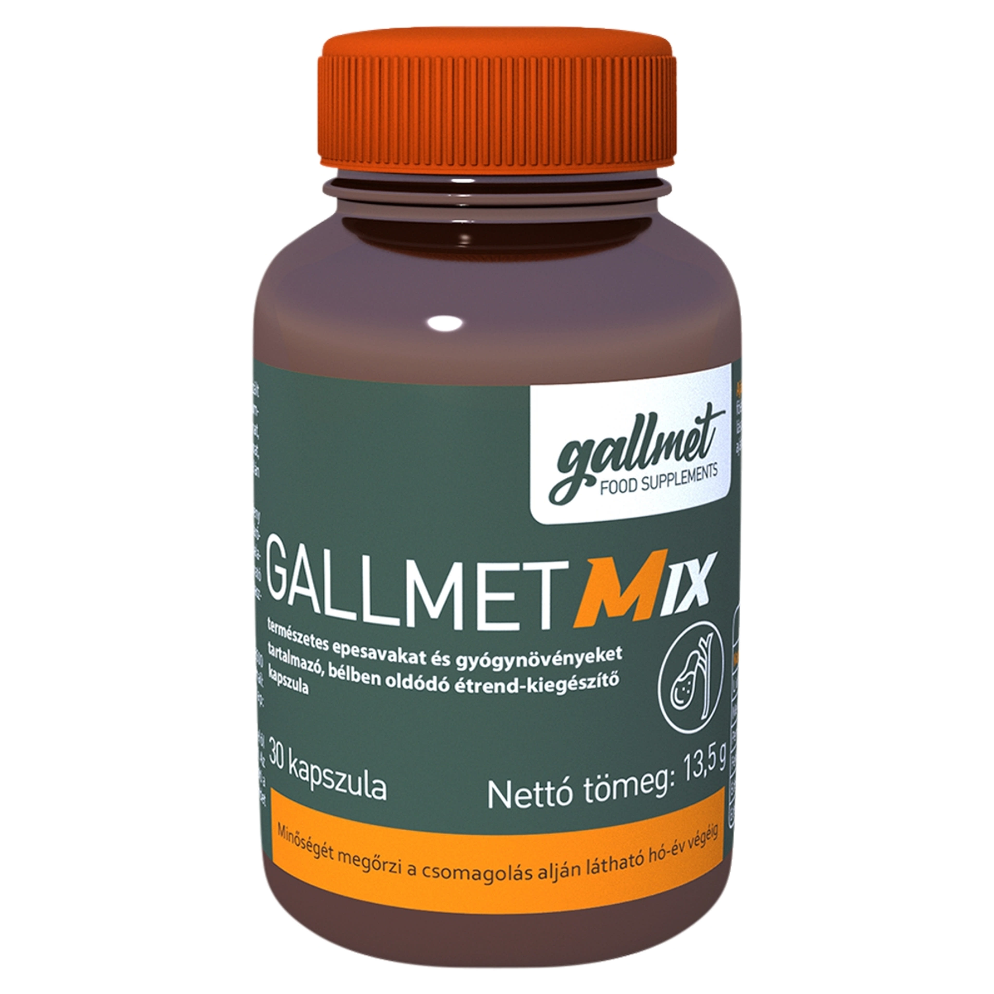 Gallmet-M étrend-kiegészítő kapszula - 30 db