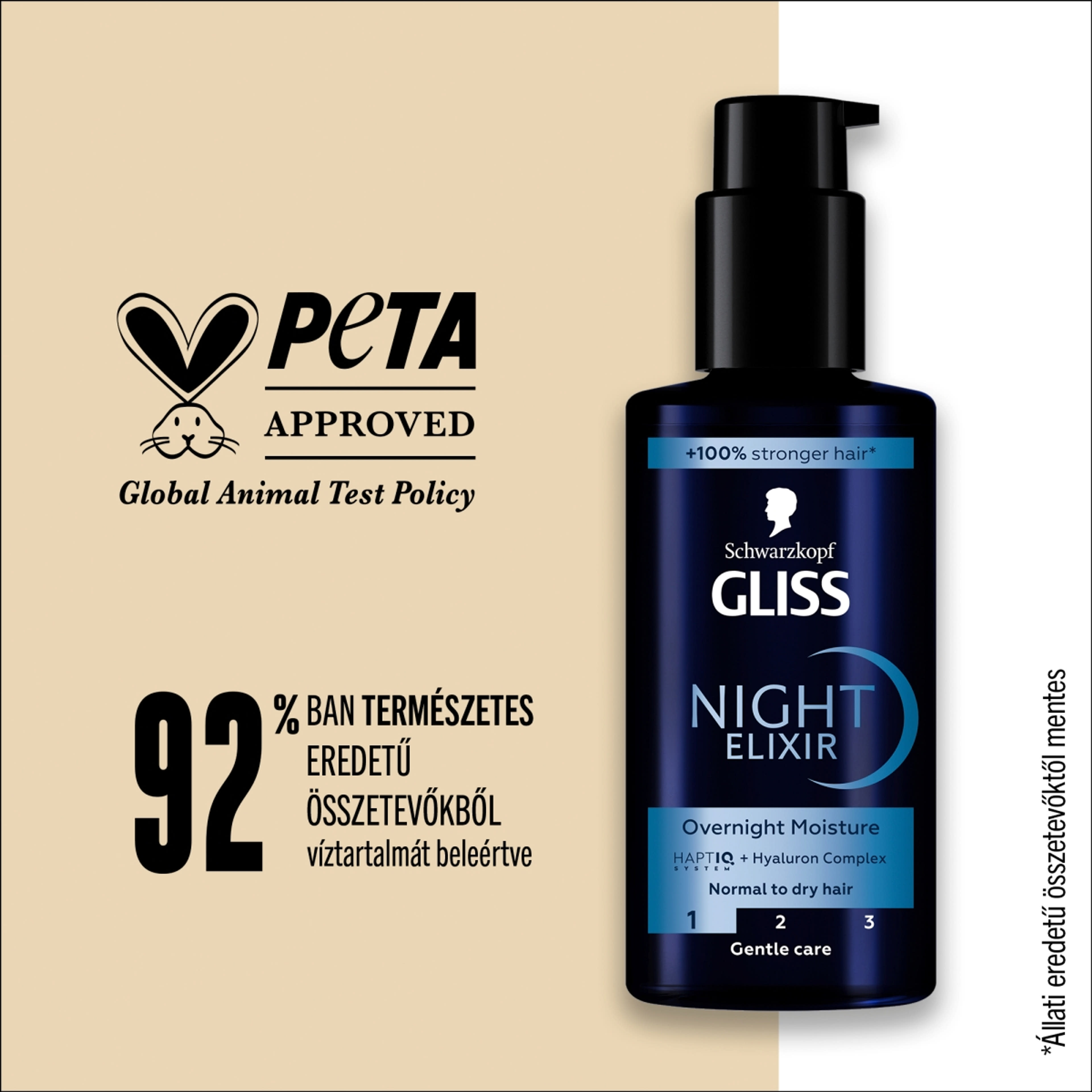 Gliss éjszakai hajpakolás normál vagy száraz hajra - 100 ml-5