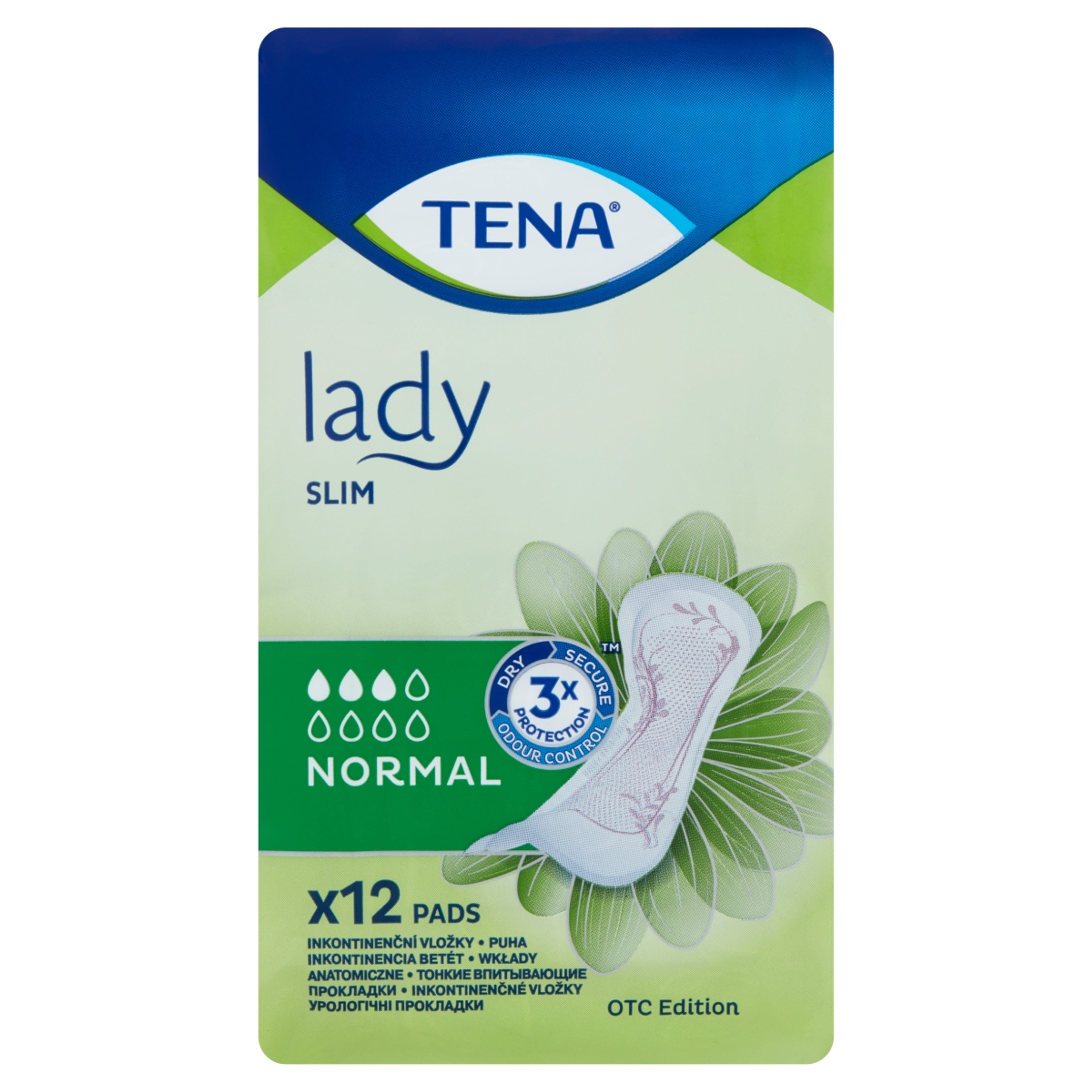 Tena lady slim normál inkontinencia betét - 12 db-1