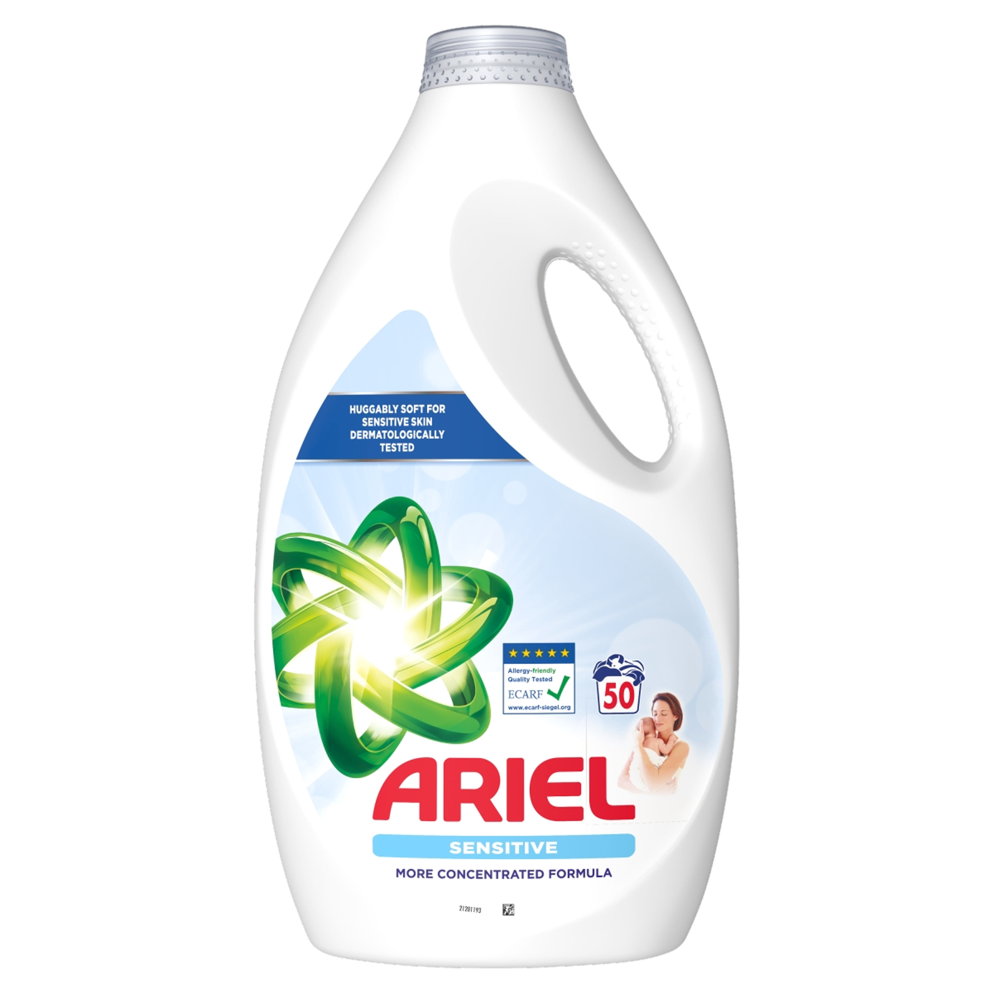 Ariel Sensitive folyékony mosószer, 50 mosáshoz - 2250 ml