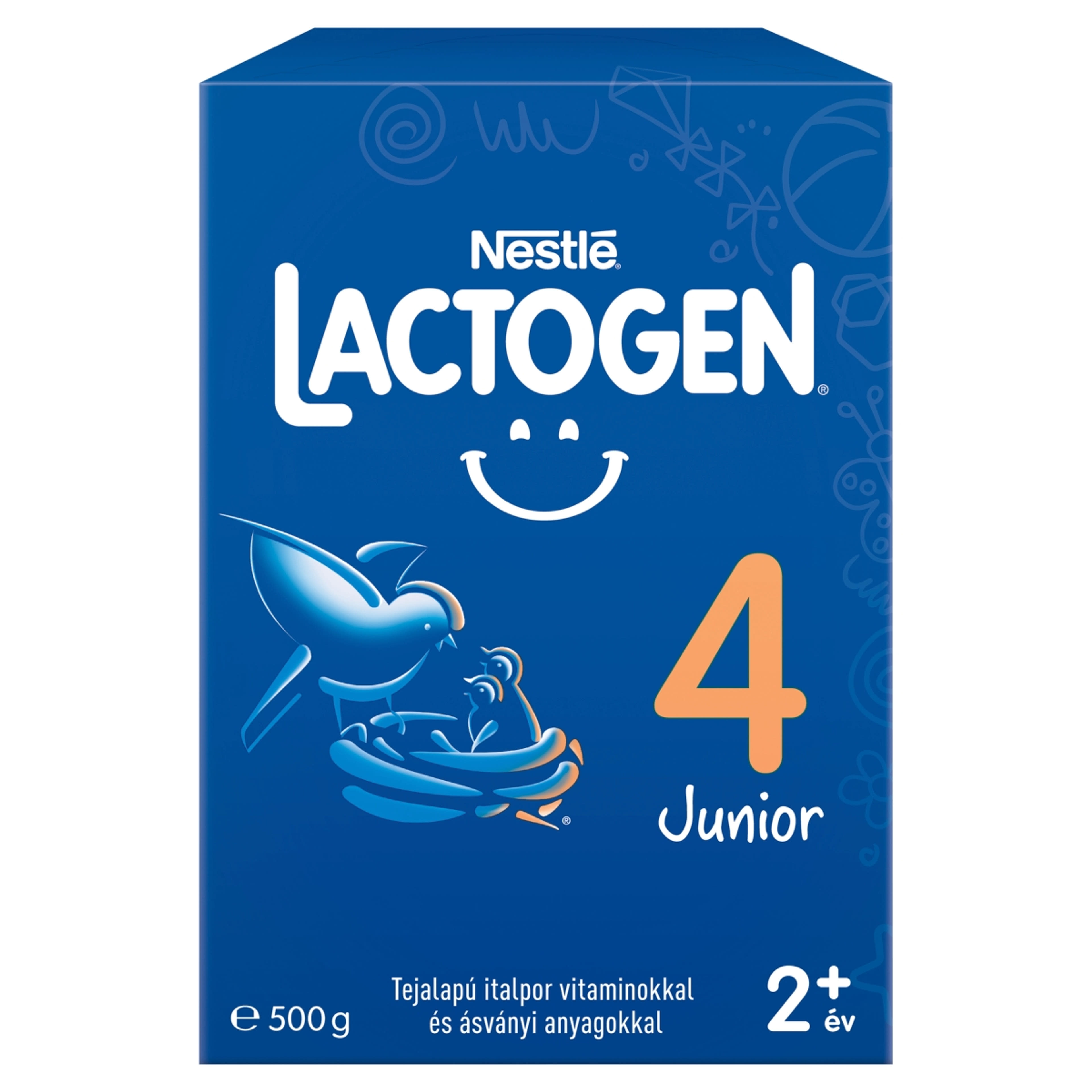 Lactogen 4 Junior tejalapú italpor vitaminokkal és ásványi anyagokkal 24 hónapos kortól - 500 g