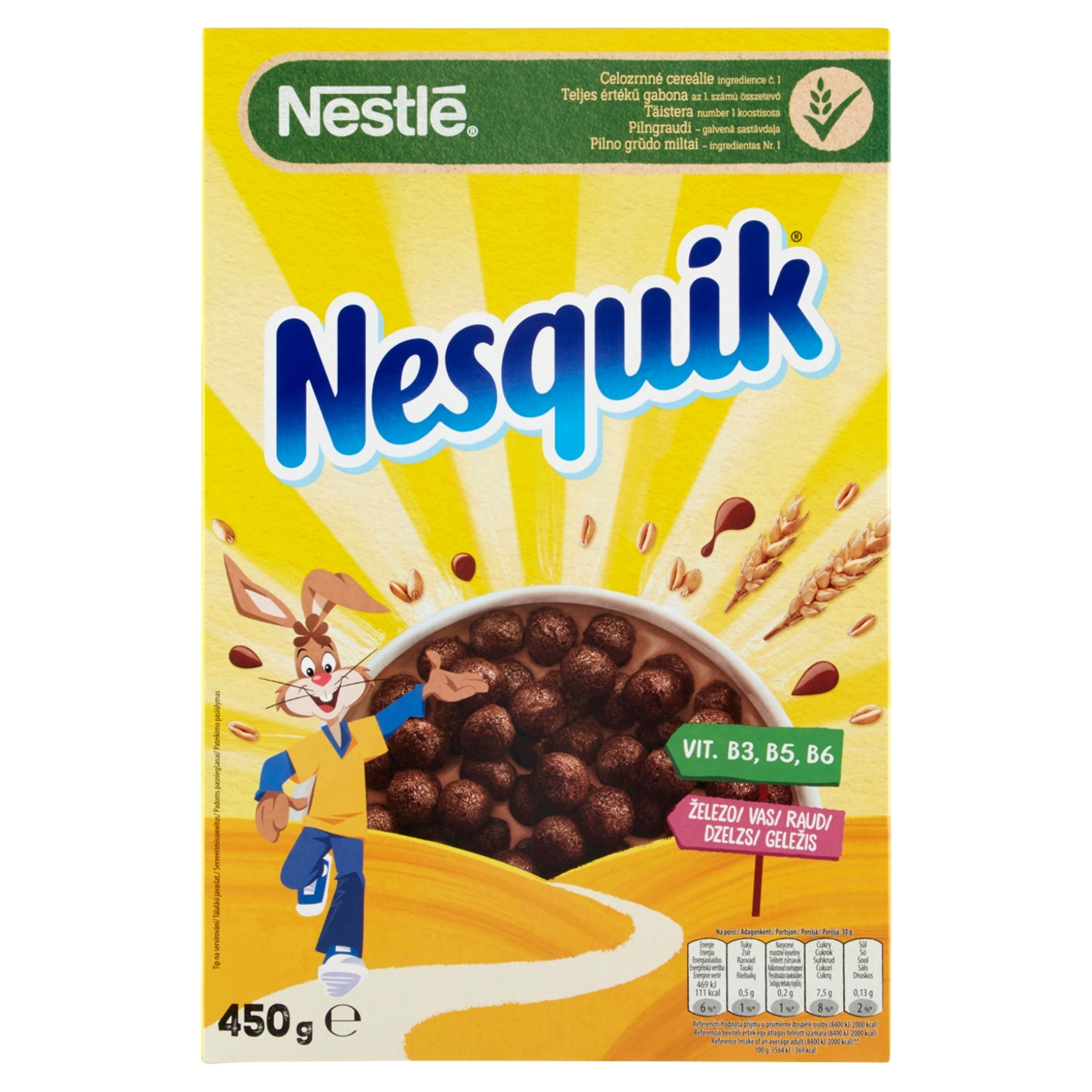 Nestlé Nesquik kakaós gabonapehely - 450 g