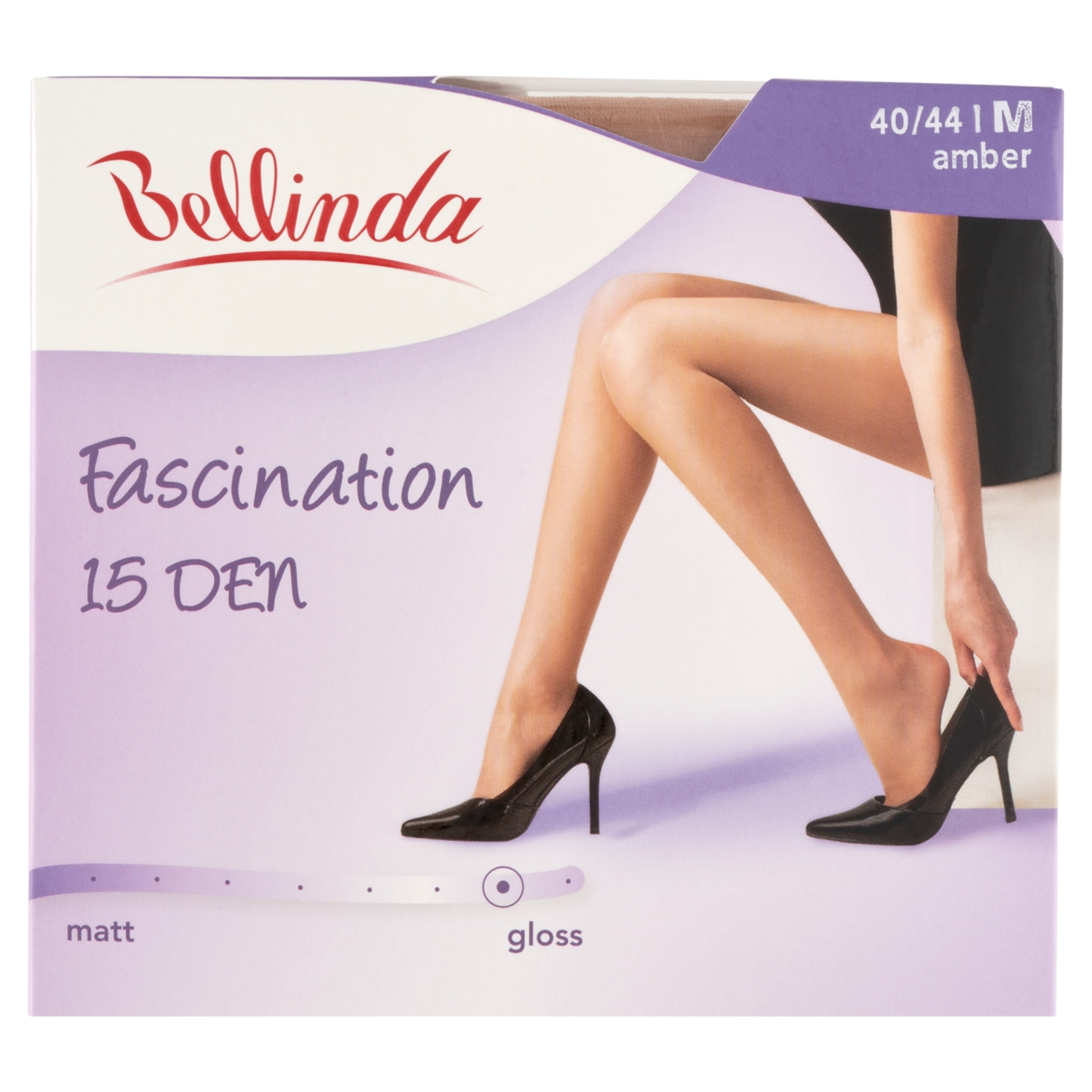 Bellinda Fascination 15 Den Amber M Harisnya - 1 db-1