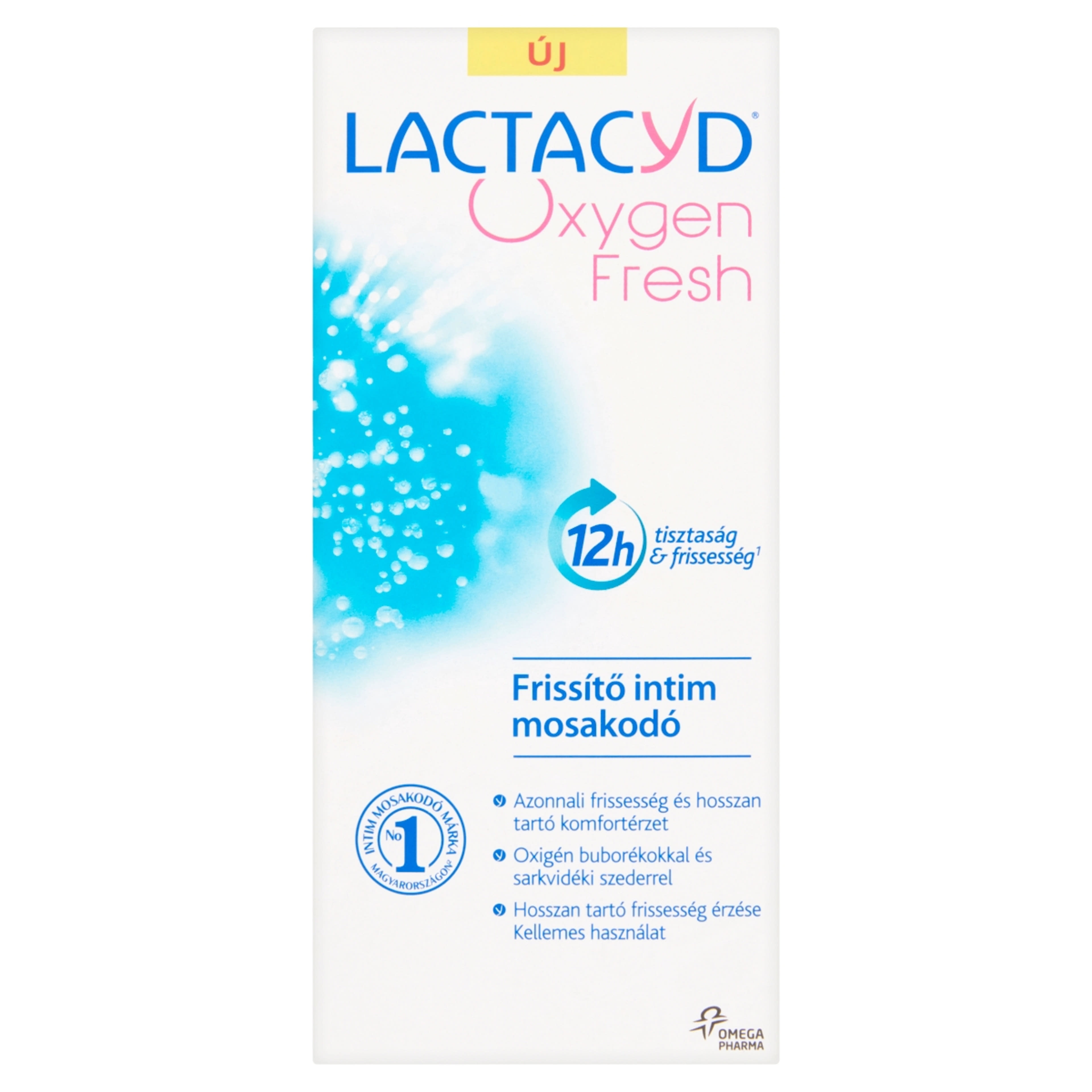 Lactacyd Oxygen Fresh intim mosakodó - 200 ml