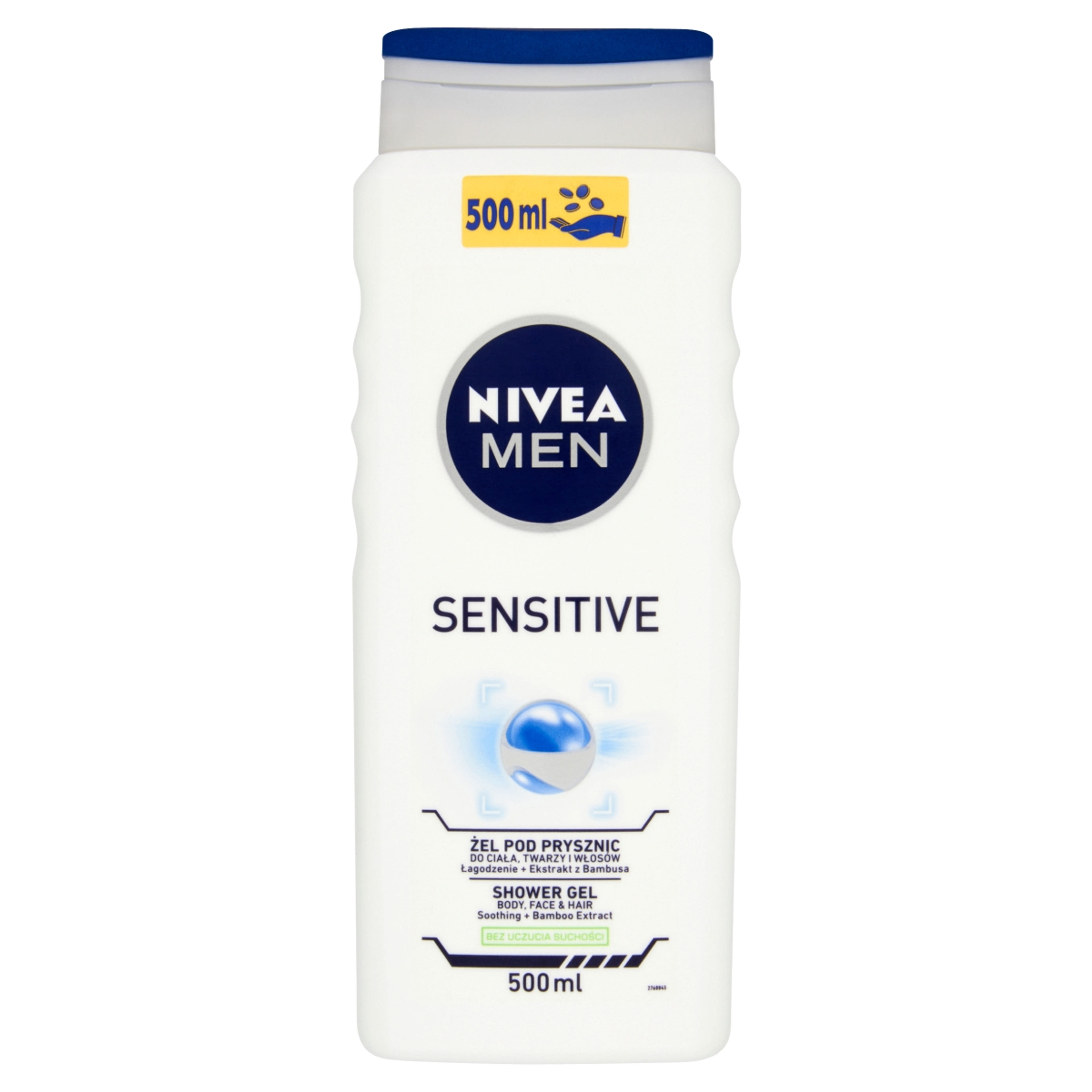 NIVEA MEN Sensitive Tusfürdő - 500 ml-1