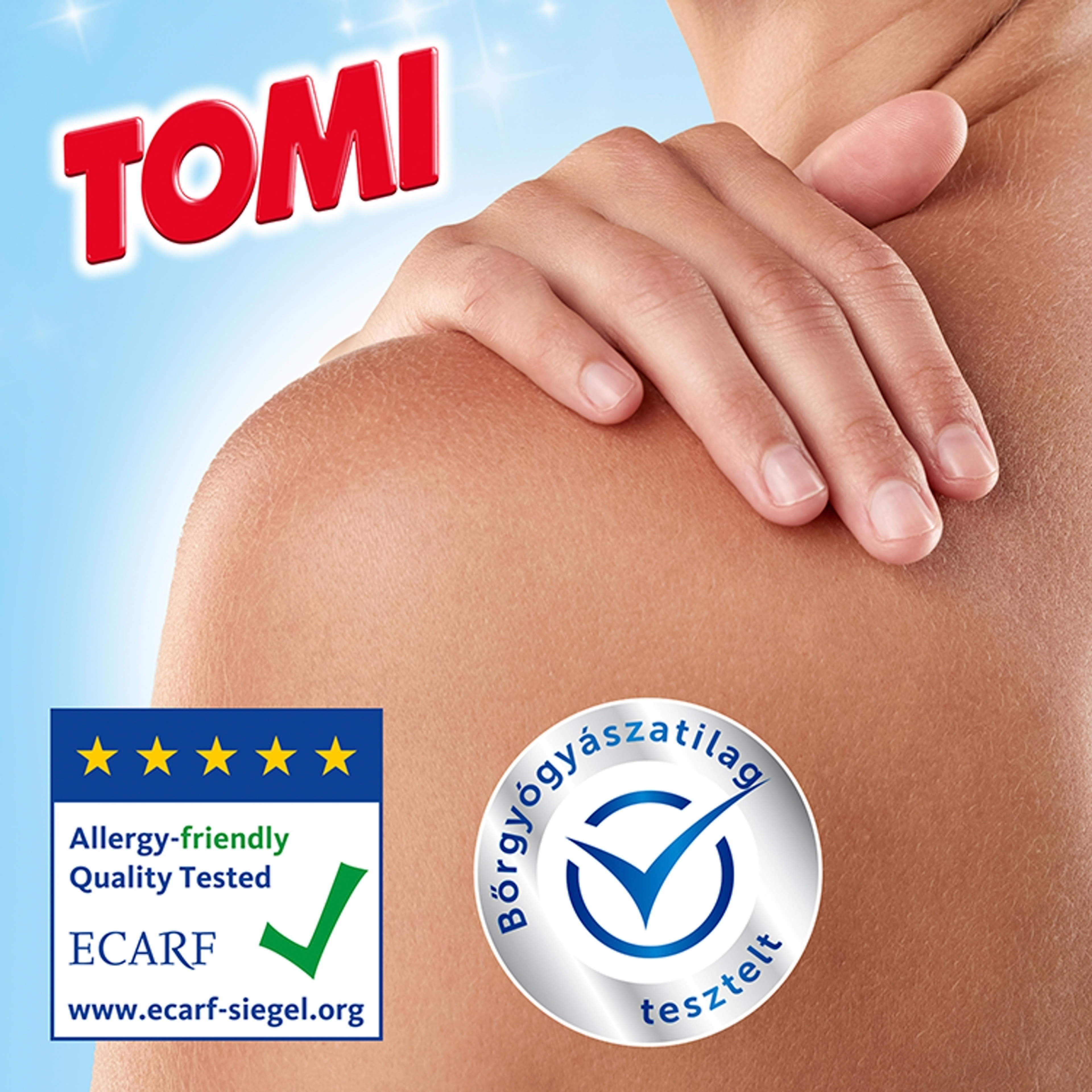 Tomi Sensitive & Pure folyékony mosószer 54 mosás - 2430 ml-4