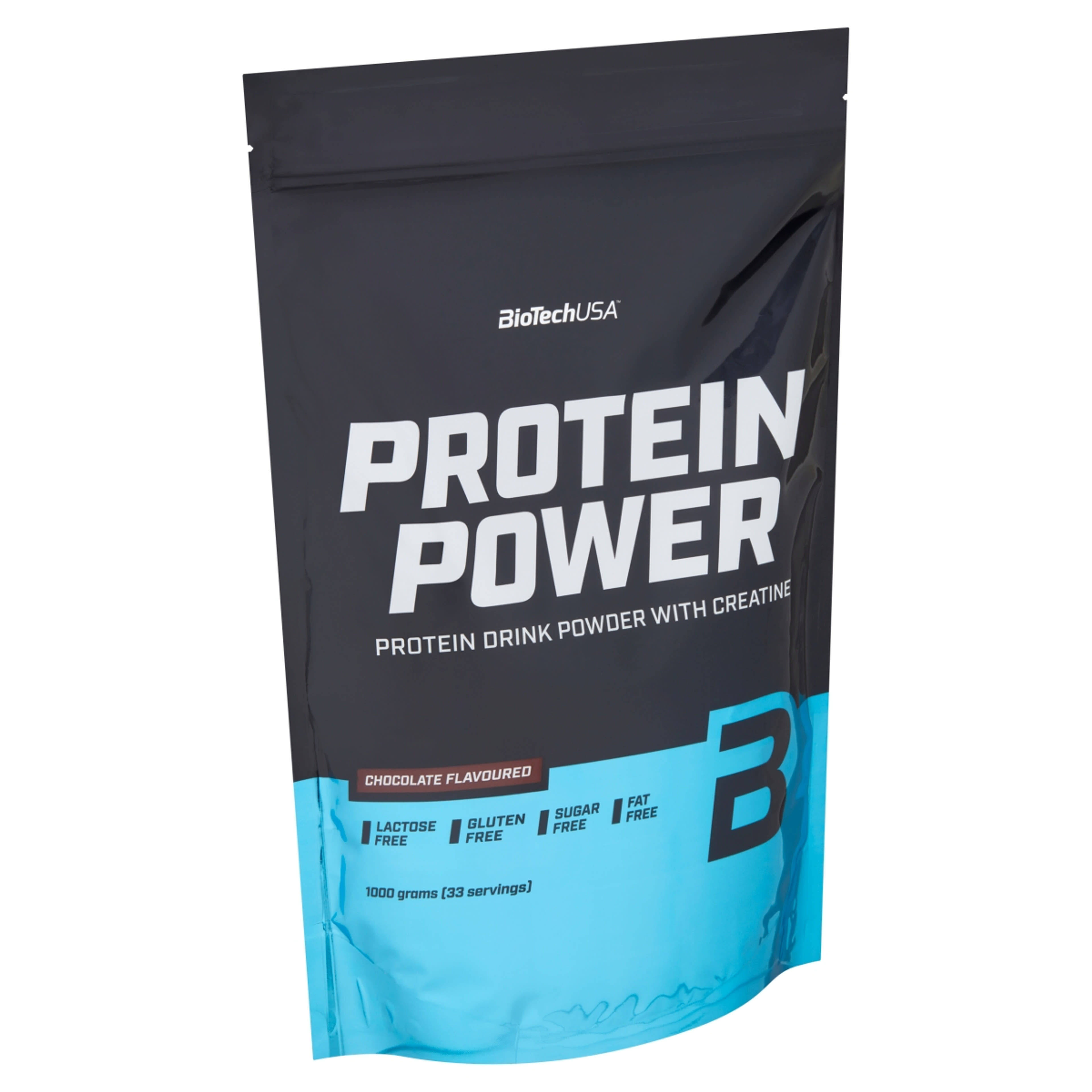 BioTechUSA Protein Power italpor csokoládé - 1000 g-2