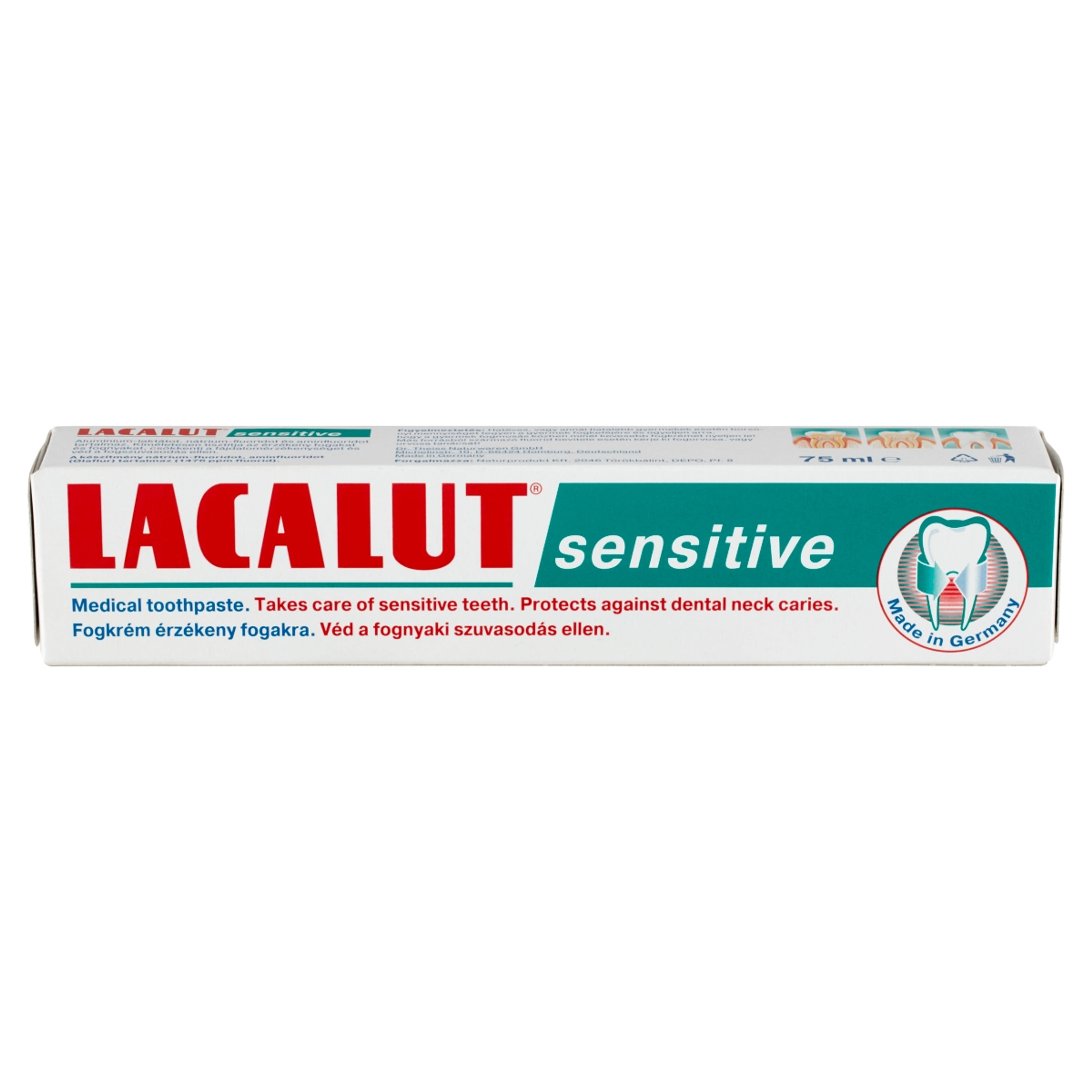 Lacalut Sensitive Preventív Hatású fogkrém - 75 ml-2