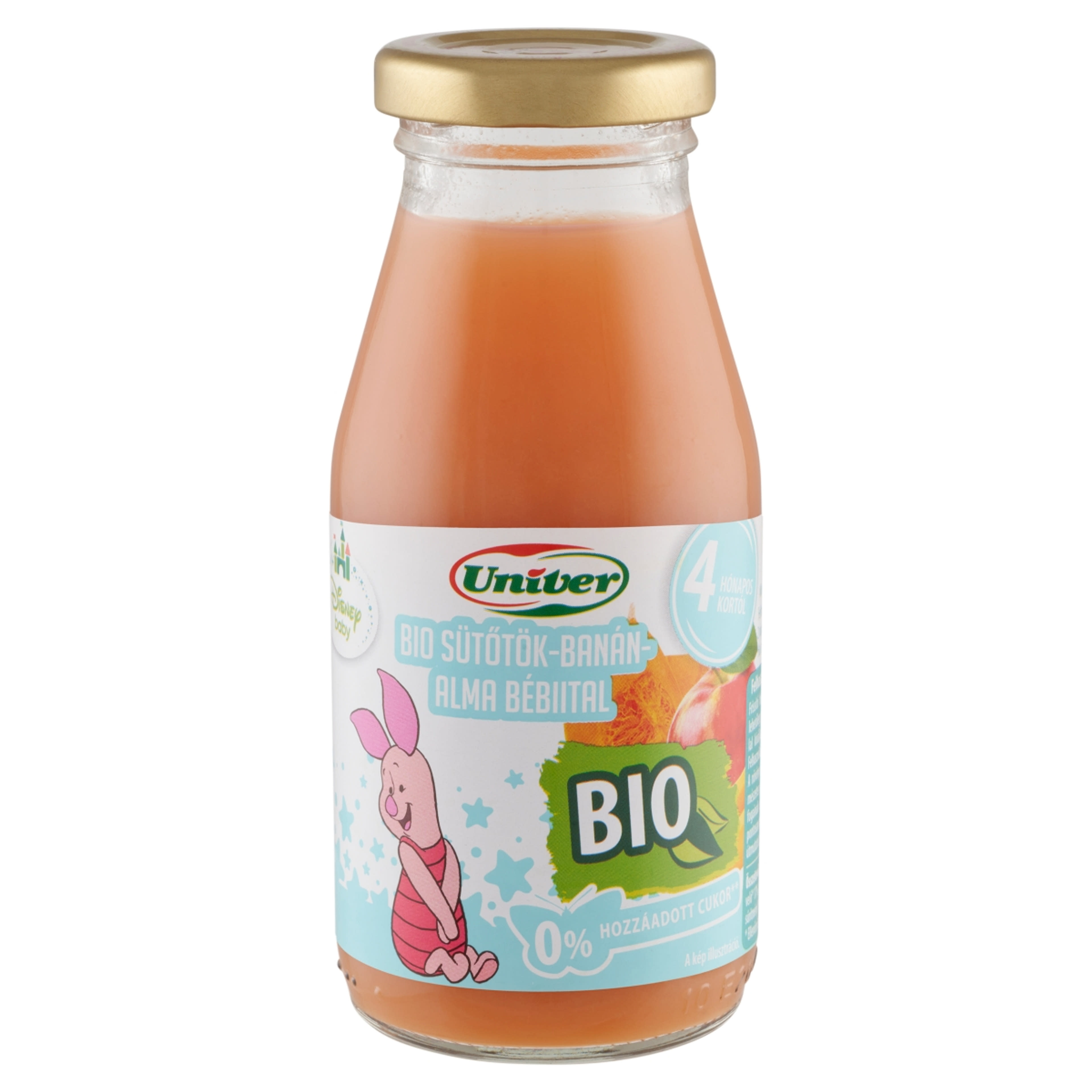 Univer Disney Baby bio sütőtök-banán-alma bébiital 4 hónapos kortól - 200 ml-2