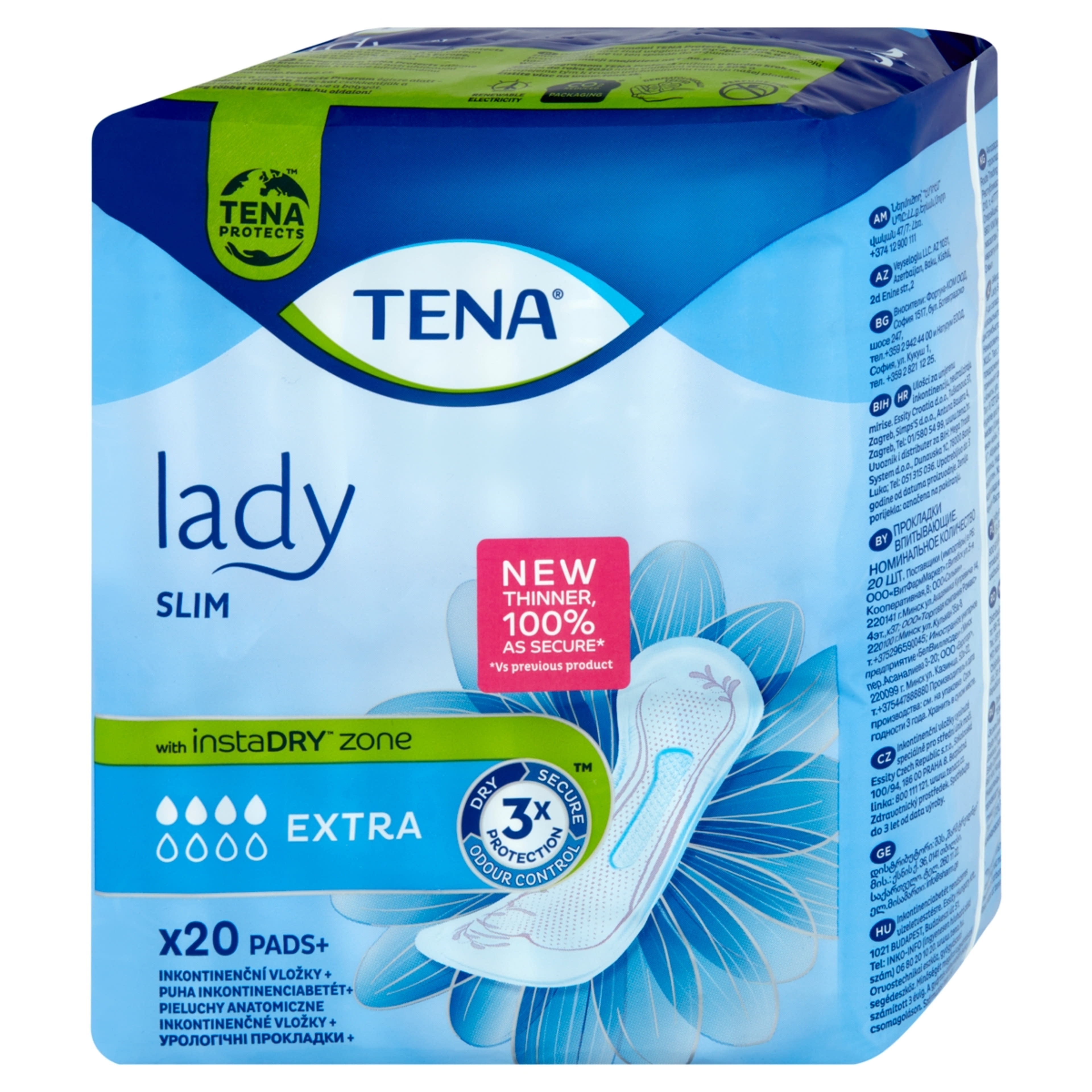 Tena lady extra 20 inkontinencia betét - 20 db-4