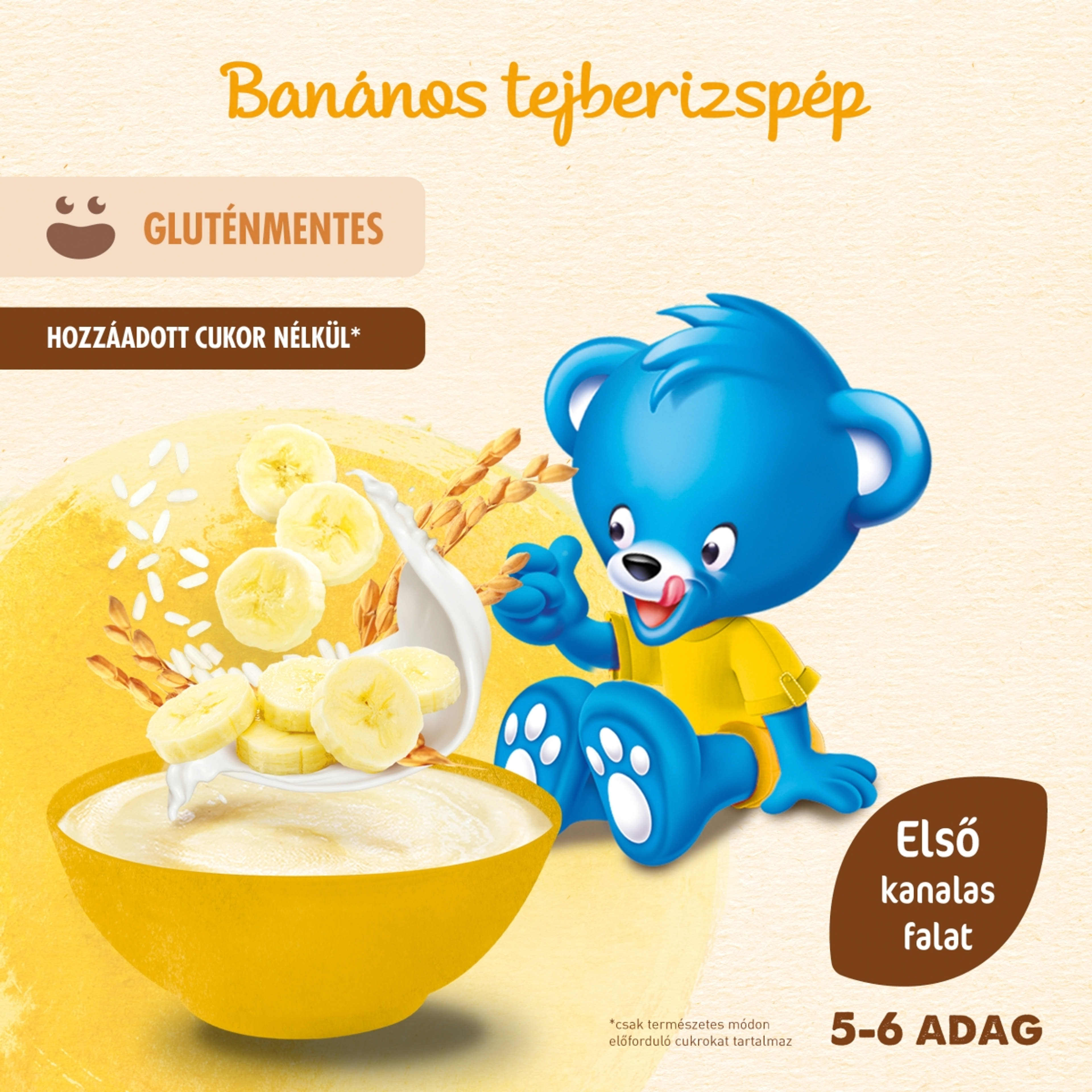 Nestlé tejberizspép banános 4/6 hónapos kortól - 230 g-4