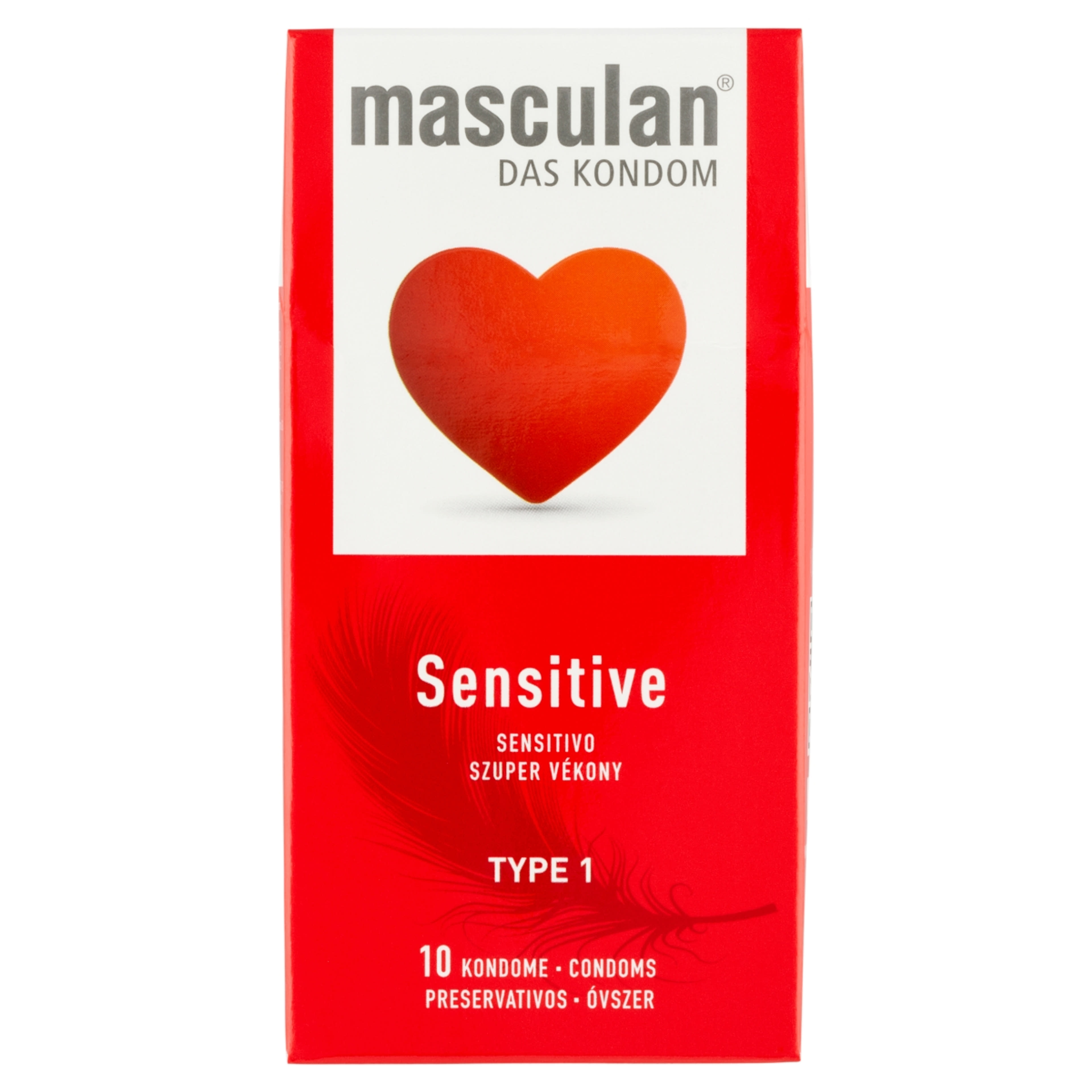 Masculan Sensitive 1 gumióvszer - 10 db-1