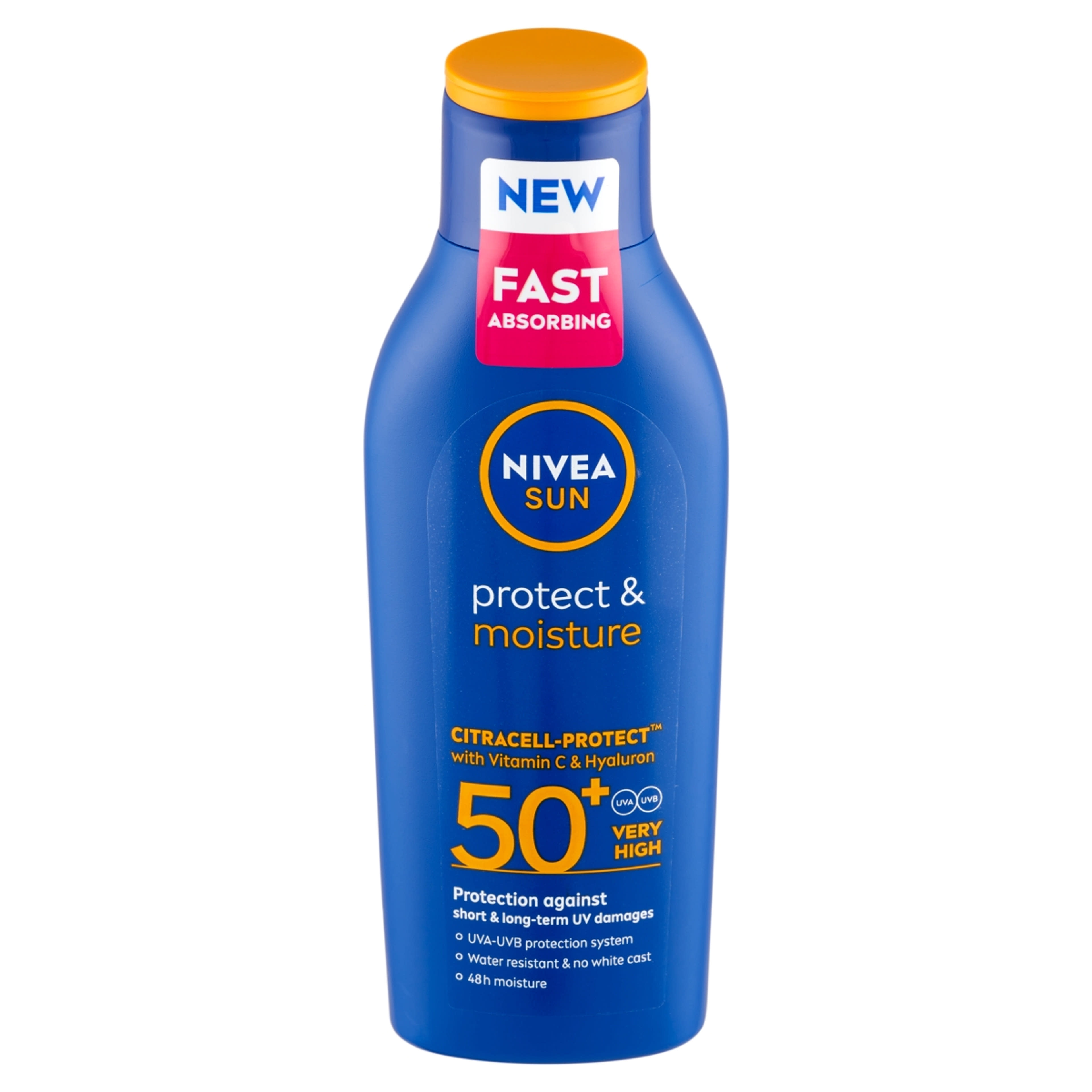 NIVEA SUN Protect & Moisture hidratáló naptej FF50+ - 200 ml-2
