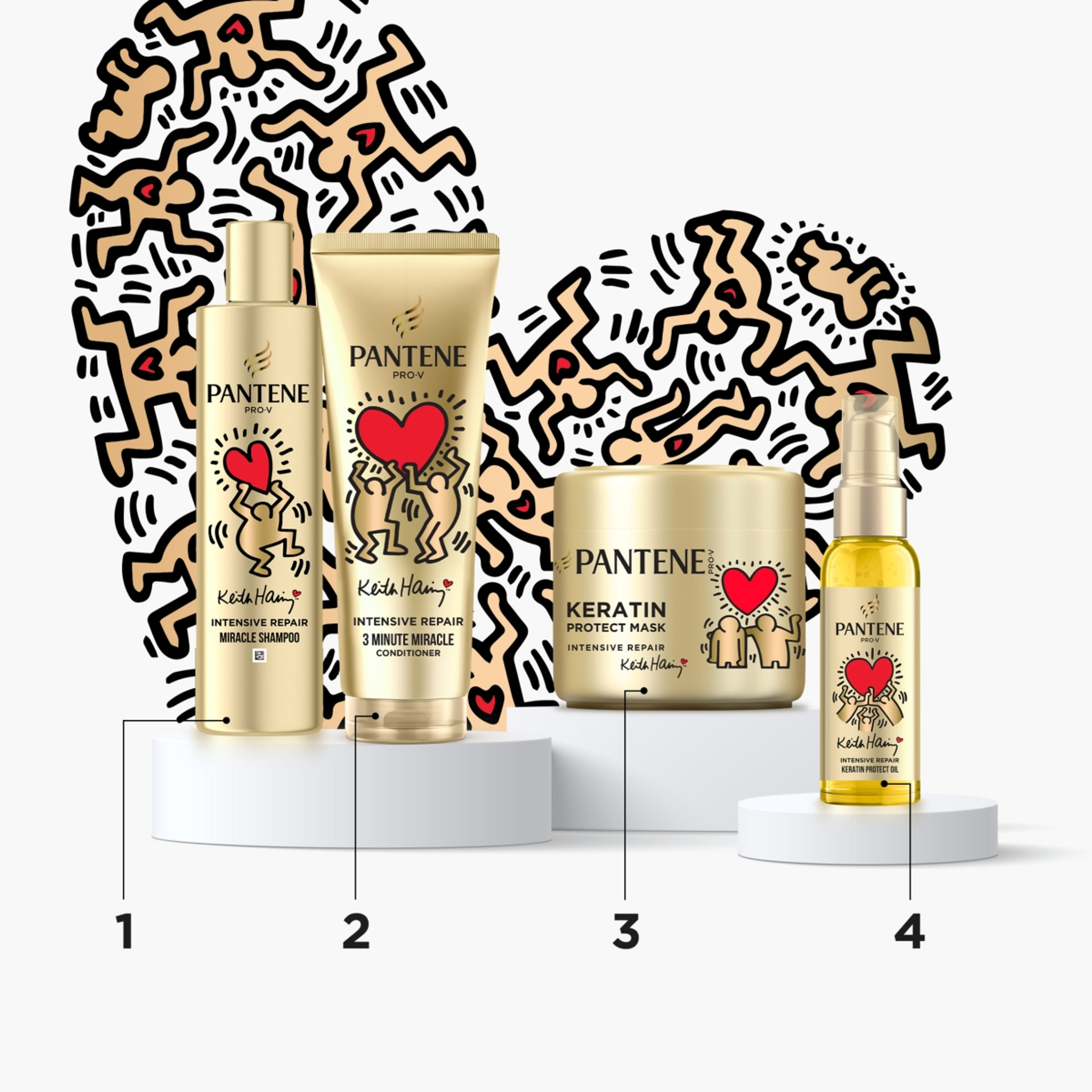 Pantene ProV x Keith Haring Artist Intensive Repair hajpakolás - 300 ml-6