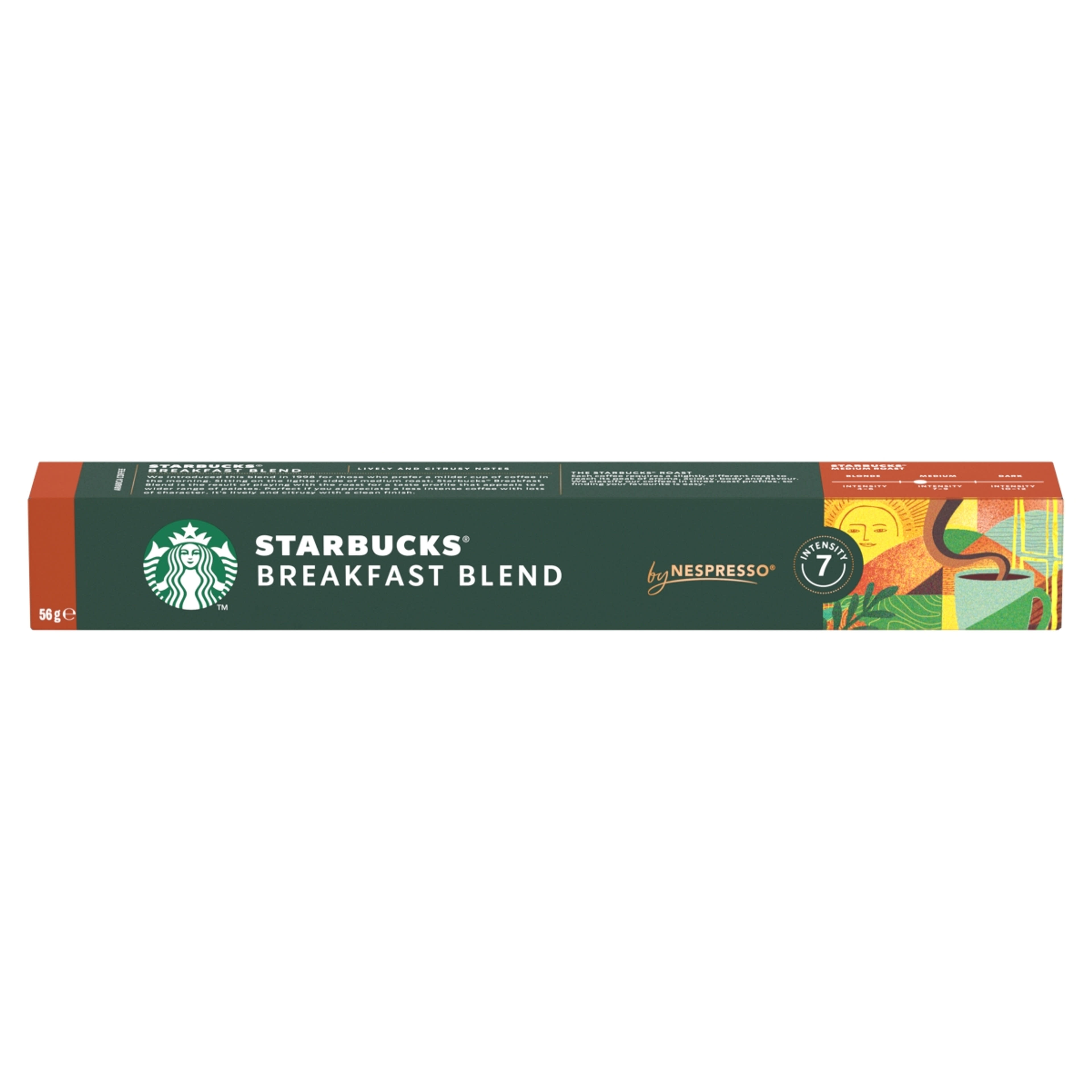 Starbucks by Nespresso Breakfast Blend kávékapszula - 10 db-1