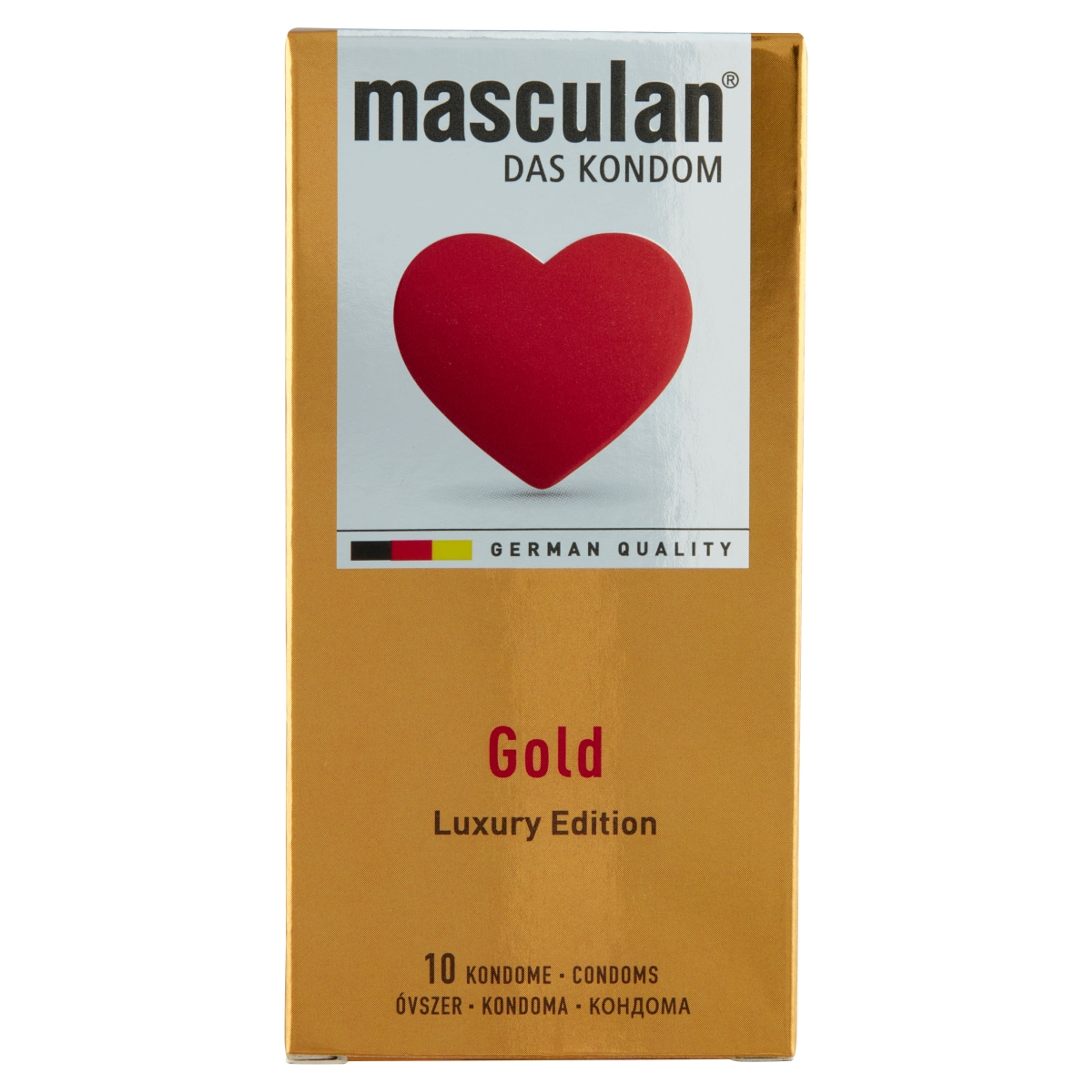 Masculan Gold óvszer - 10 db-1
