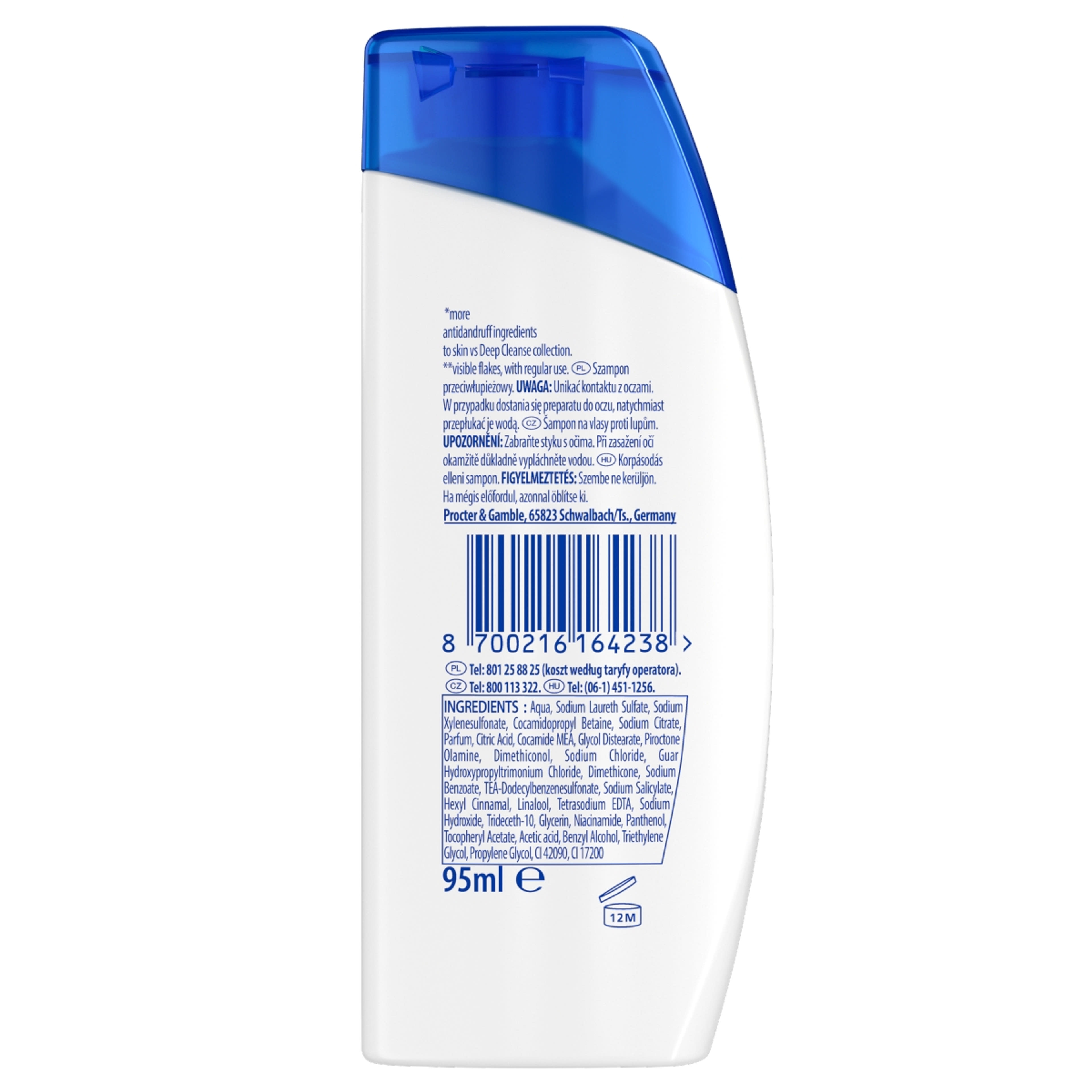 Head & Shoulders Classic Clean korpásodás elleni sampon - 95 ml-3
