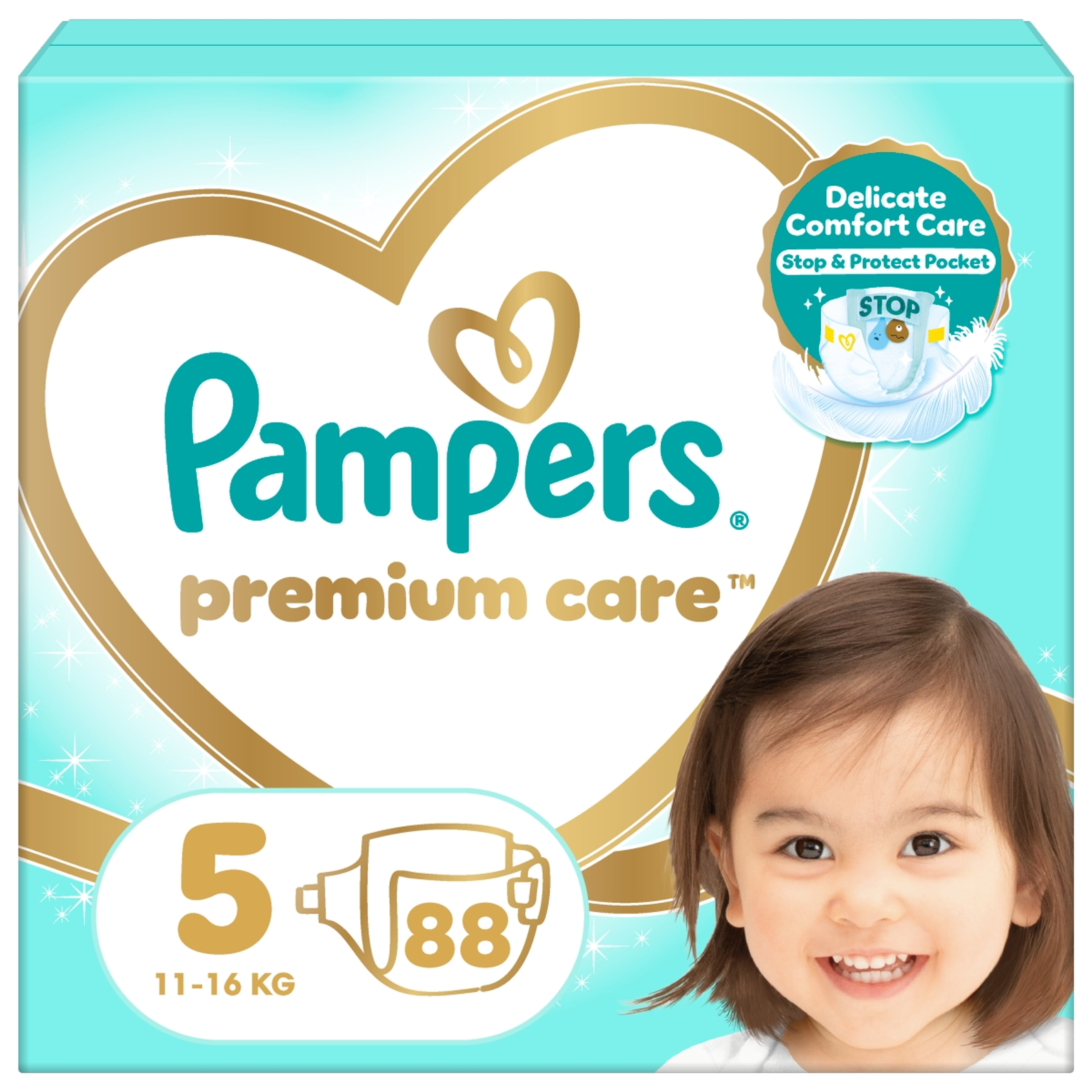 Pampers Premium Care pelenka Megabox 5-os 11-16 kg - 88 db-11