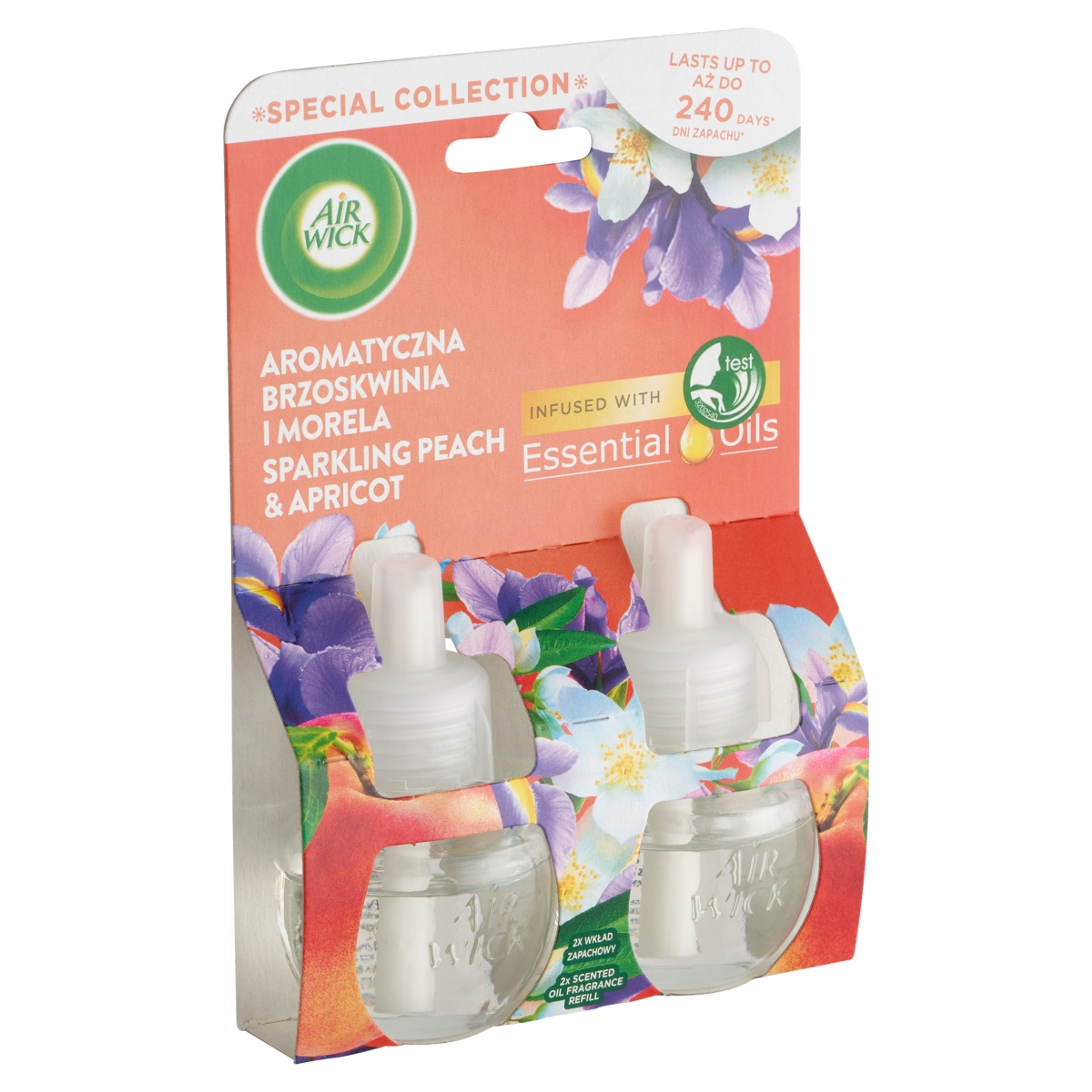 Air Wick elektormos légfrissítő utántöltő pezsgő őszibarack illattal - 38 ml-2