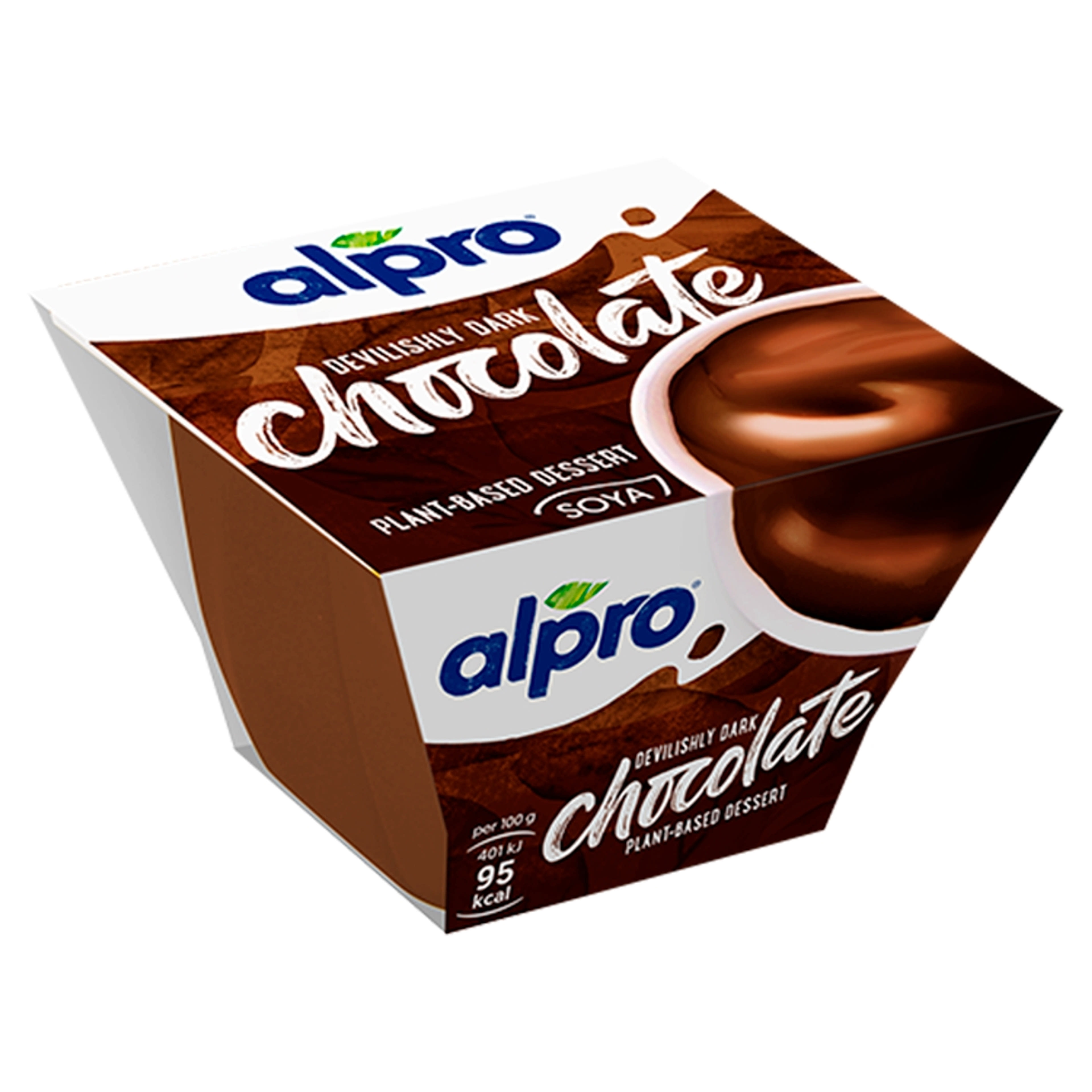 Alpro csokoládés szójadesszert vitaminokkal és kalciummal -  125 g-2