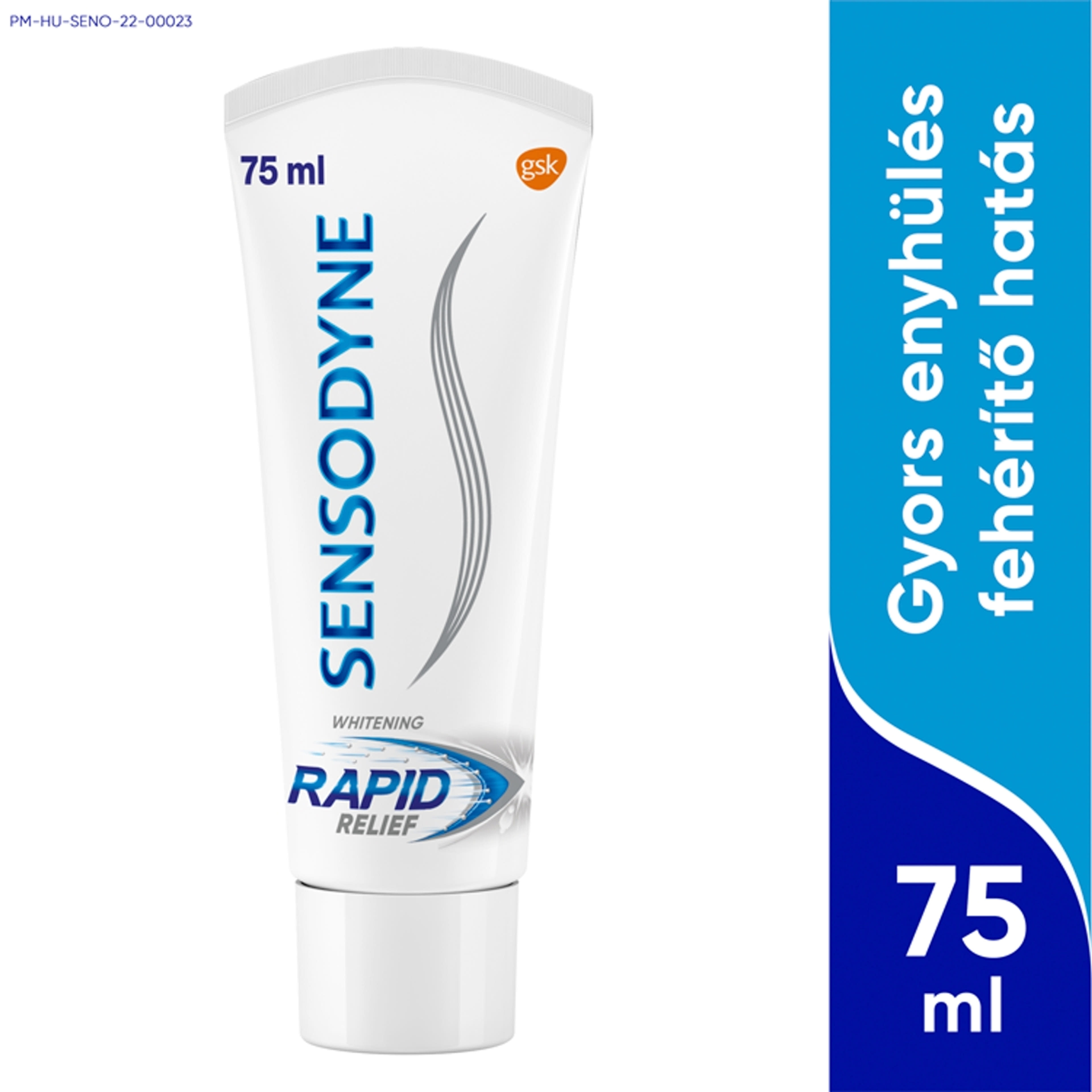 Sensodyne Rapid Whitening fogkrém - 75 ml
