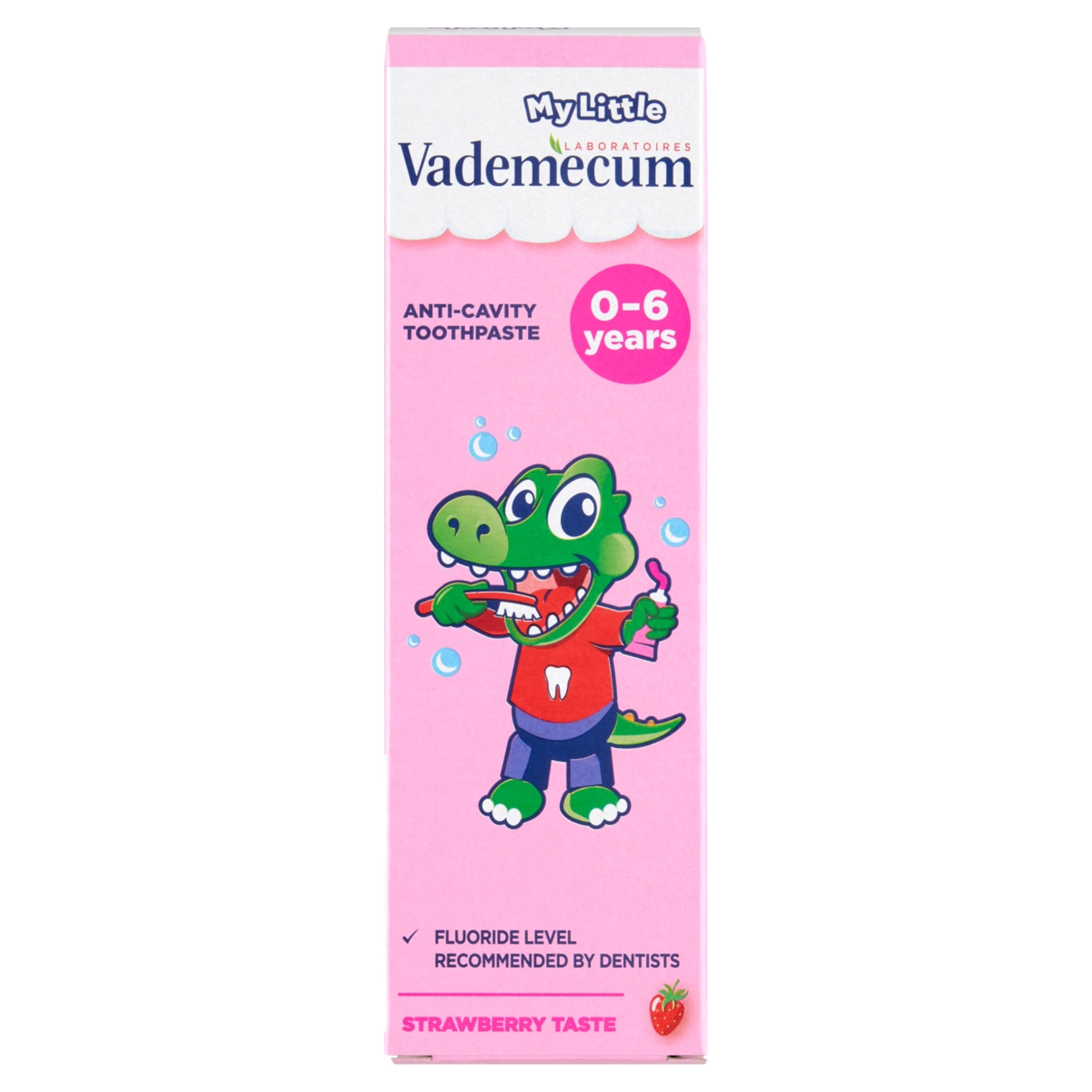 Vademecum Junior Eper fogkrém - 50 ml