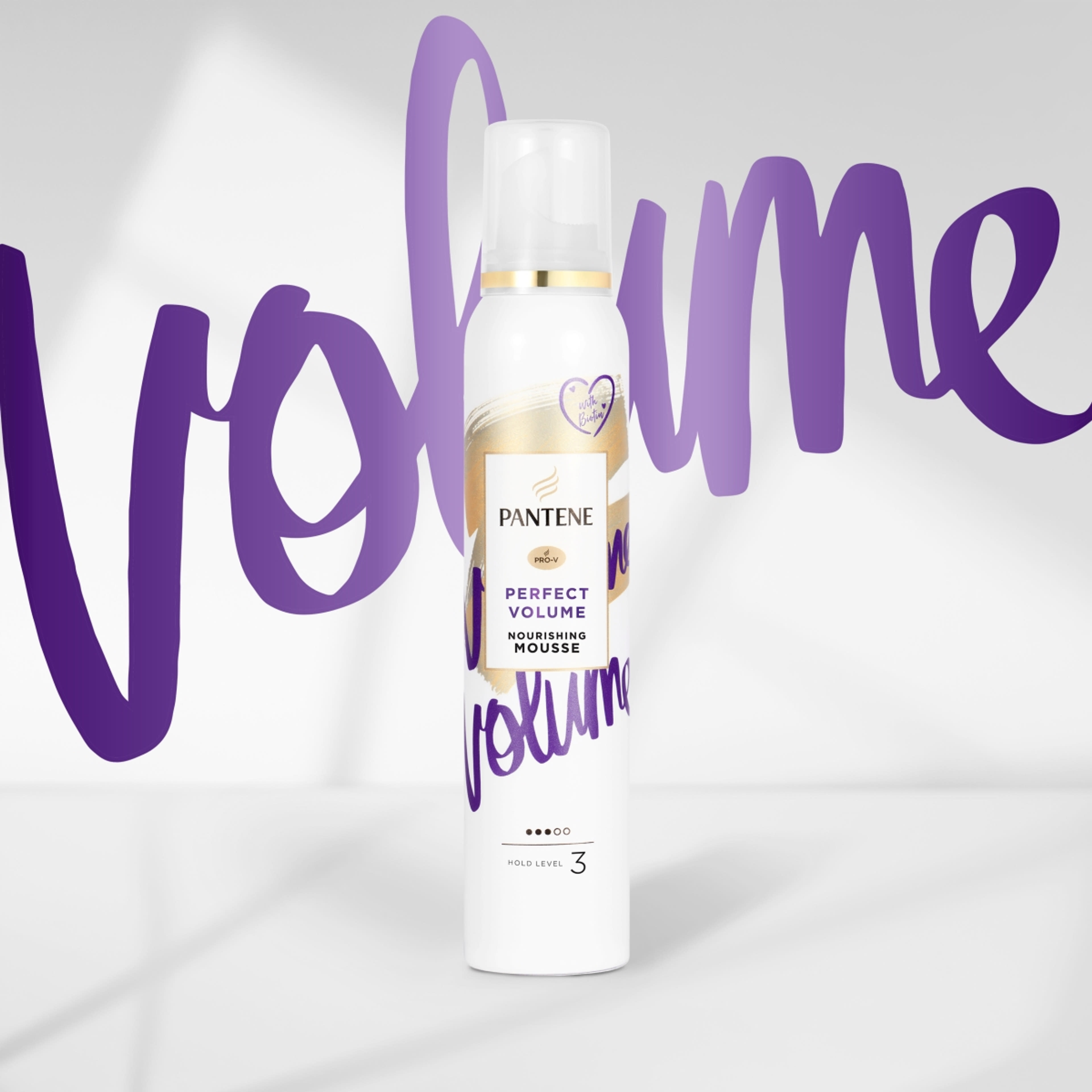 Pantene Pro-V Perfect-Volume hővédő hajhab biotinnal - 200 ml-5