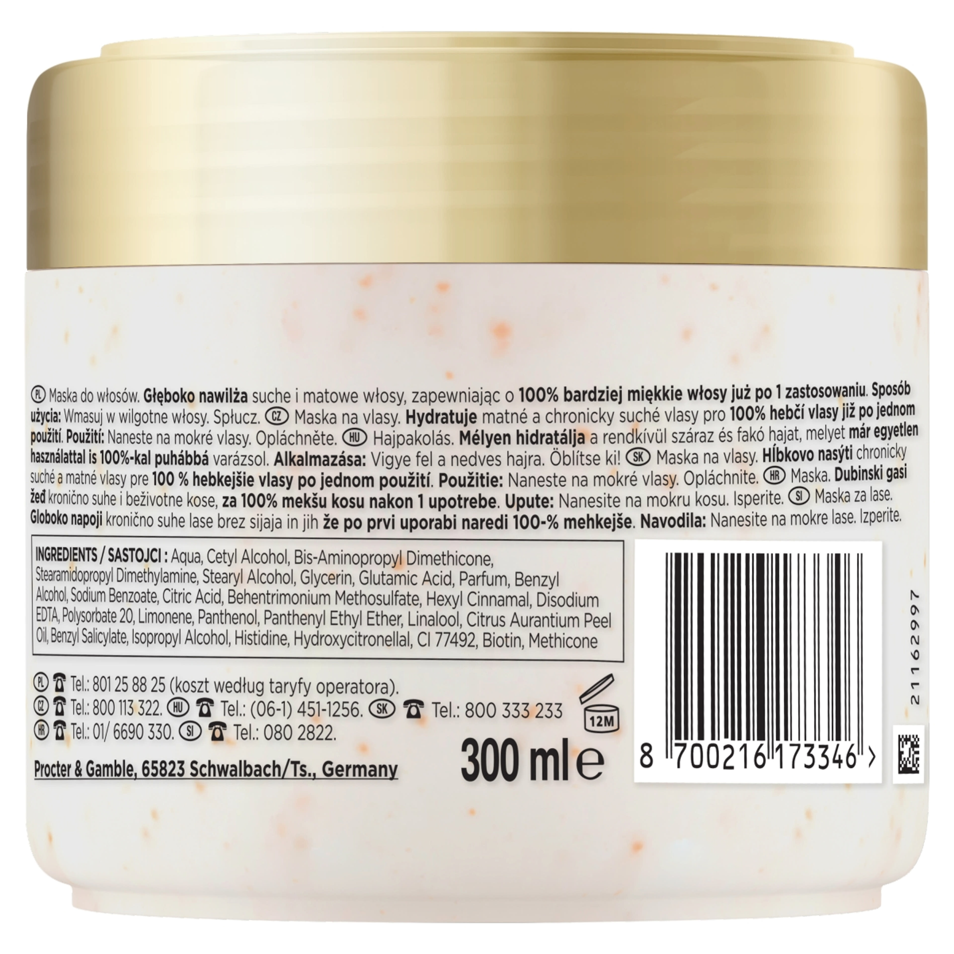 Pantene Miracles Hydra hajmaszk - 300 ml-2