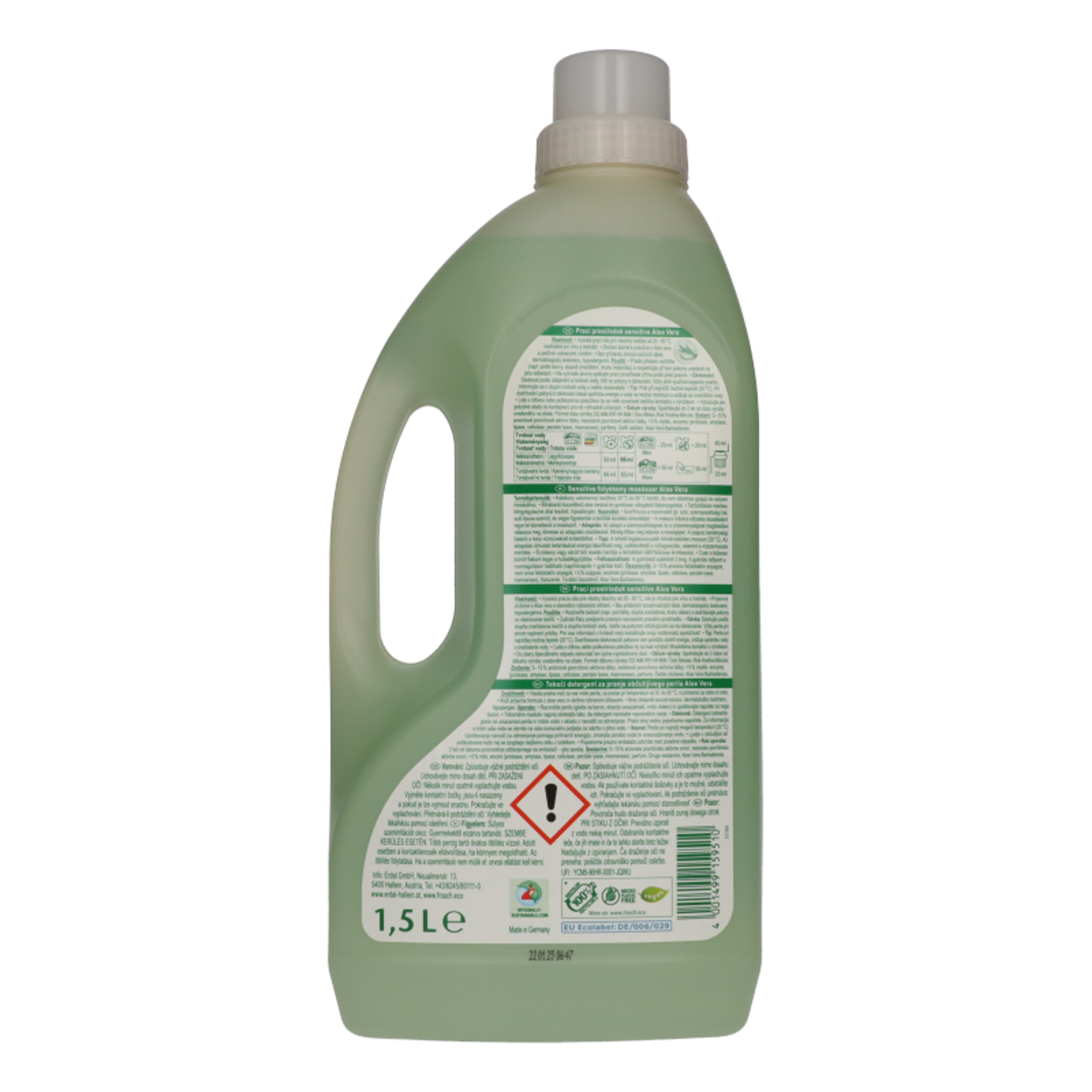 Frosch Aloe Vera mosógél - 1500 ml-4
