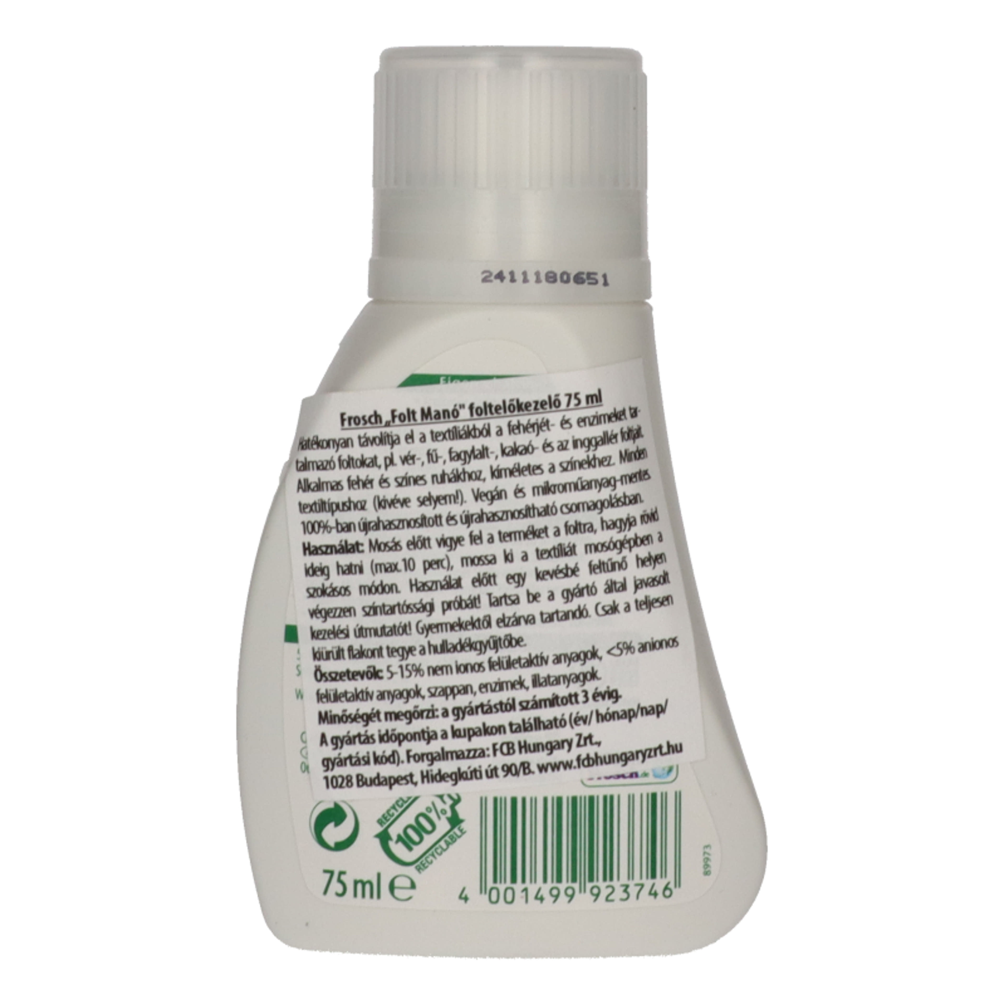 Frosch  Folt Előkezelő - 75 ml-4