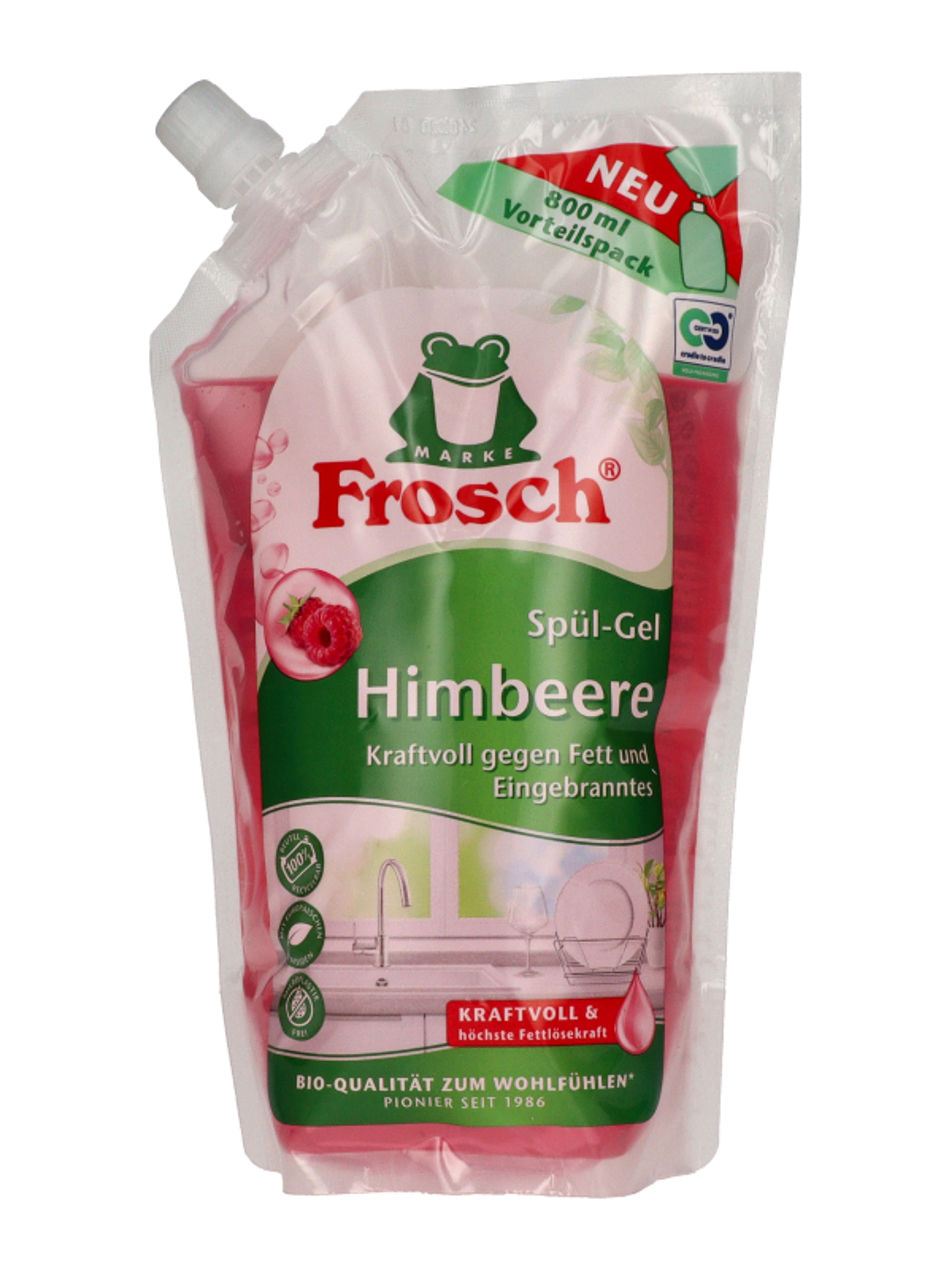 Frosch mosogatószer utántöltő málnaecetes - 800 ml