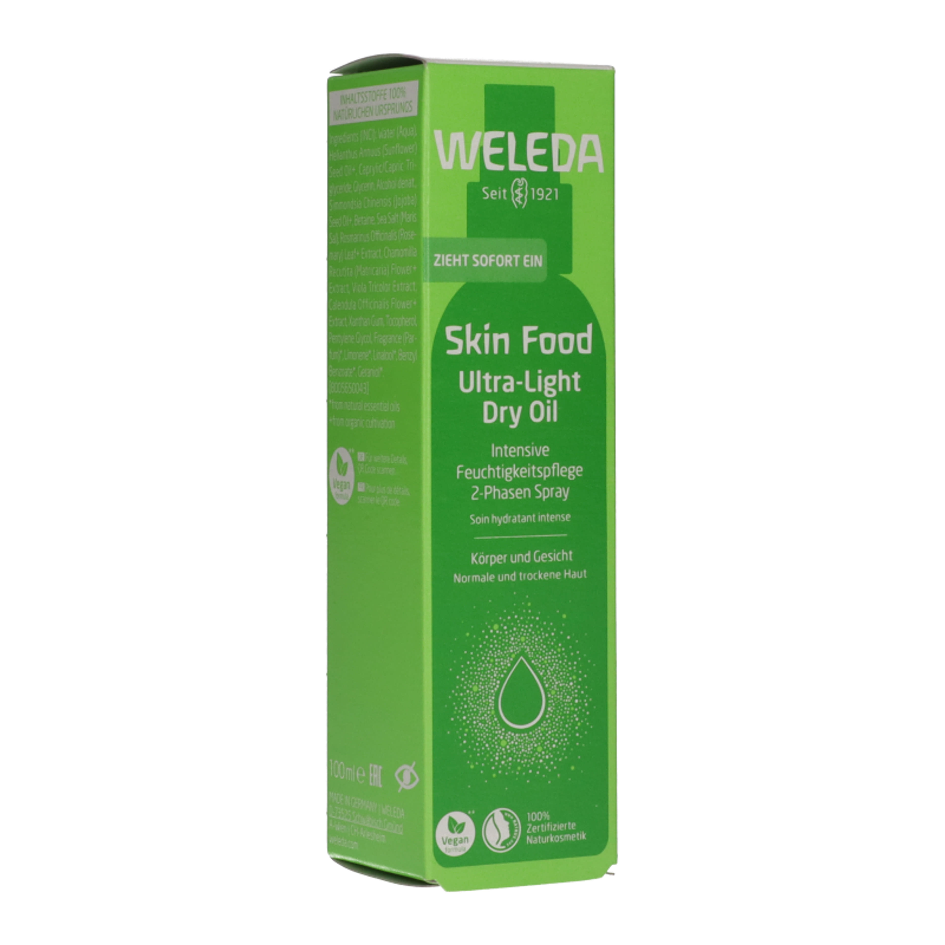 Weleda Skin Food ultra könnyű száraz olaj - 100 ml-7