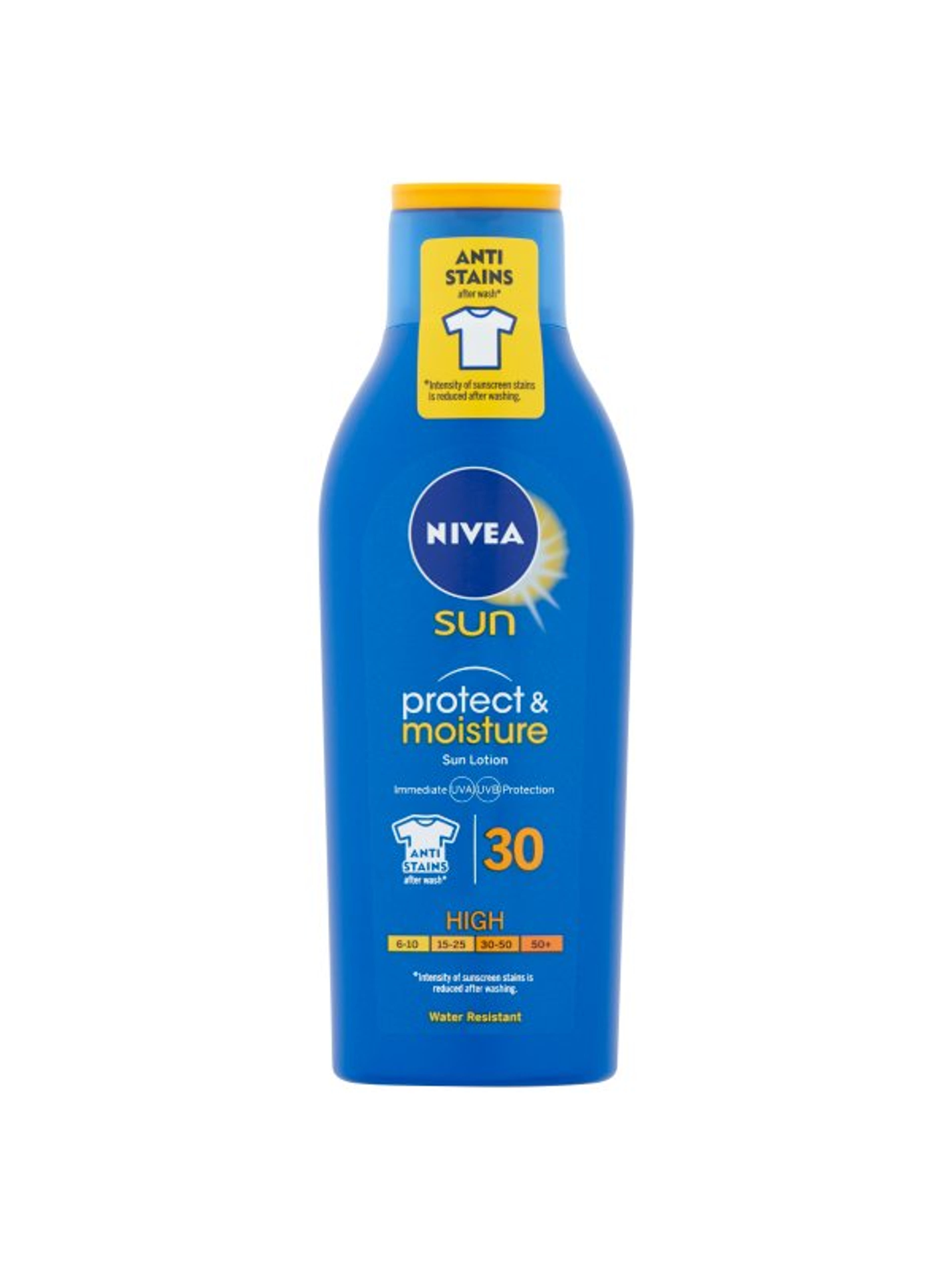 NIVEA SUN Protect & Moisture Hidratáló Naptej FF 30 200 ml
