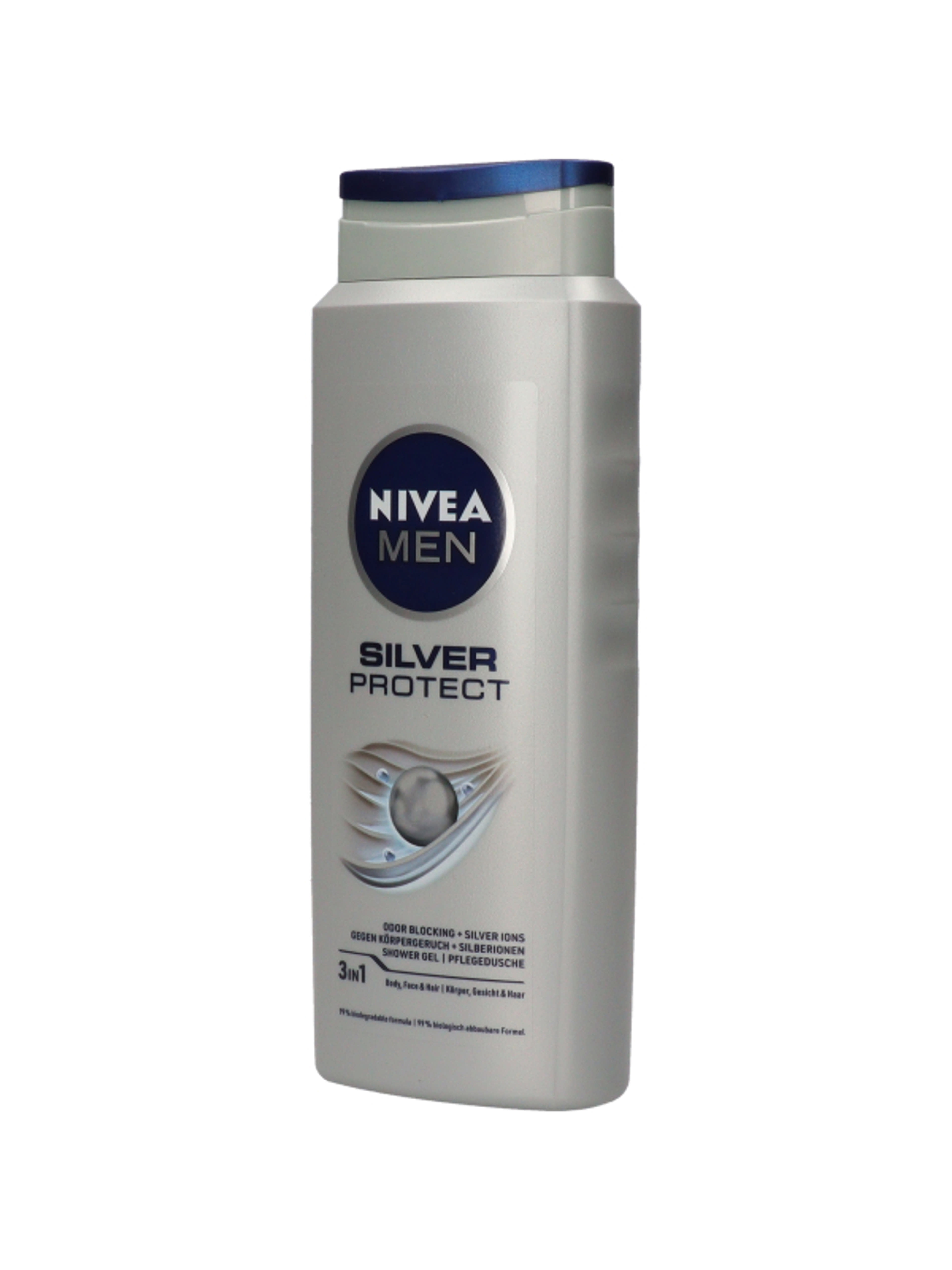 NIVEA MEN Silver Protect Tusfürdő - 500 ml-3