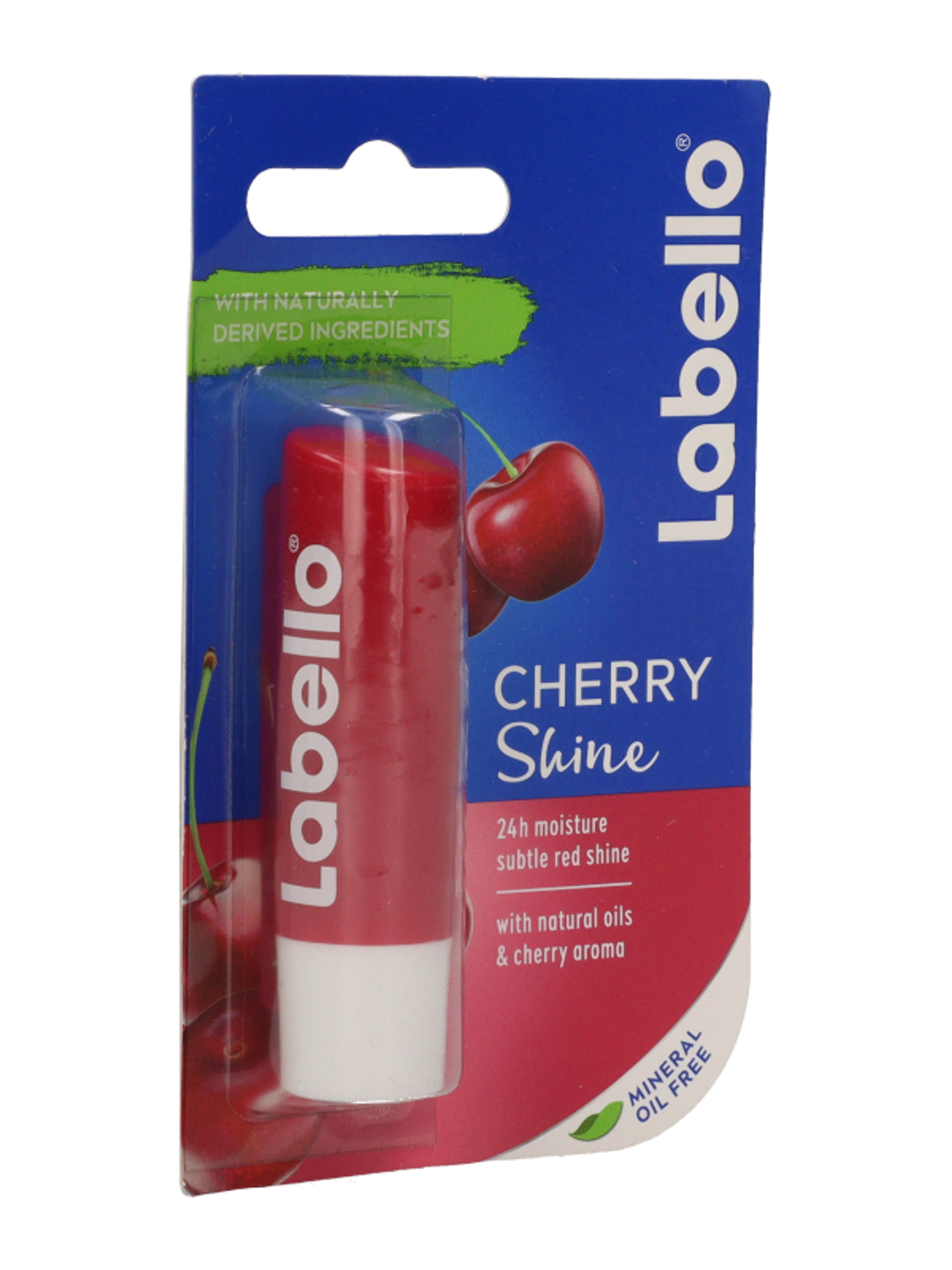 Labello Fruity Shine Cherry ajakápoló - 4,8 g-5