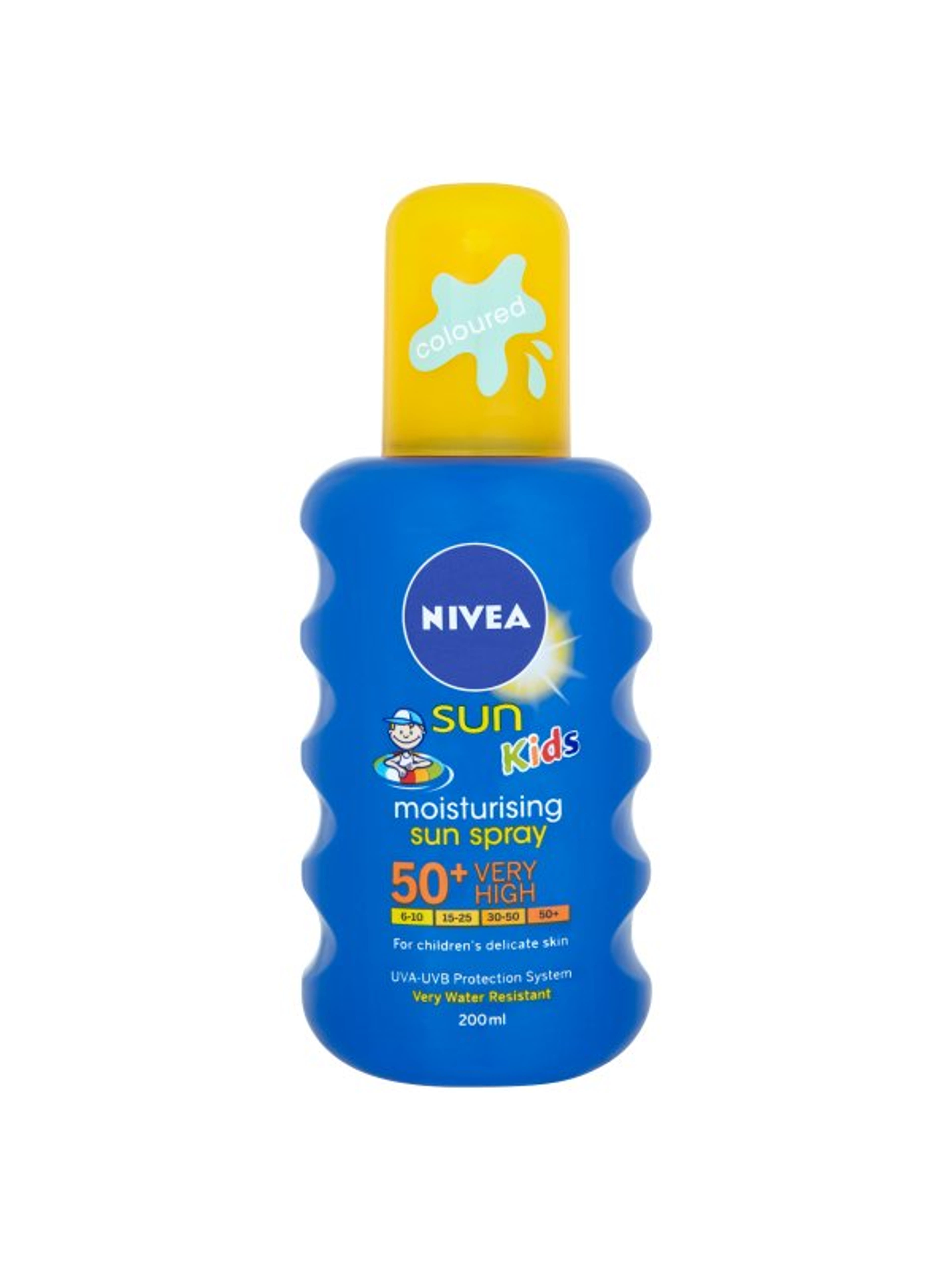 NIVEA SUN Kids gyermek napozó spray FF50+ - 200 ml-3